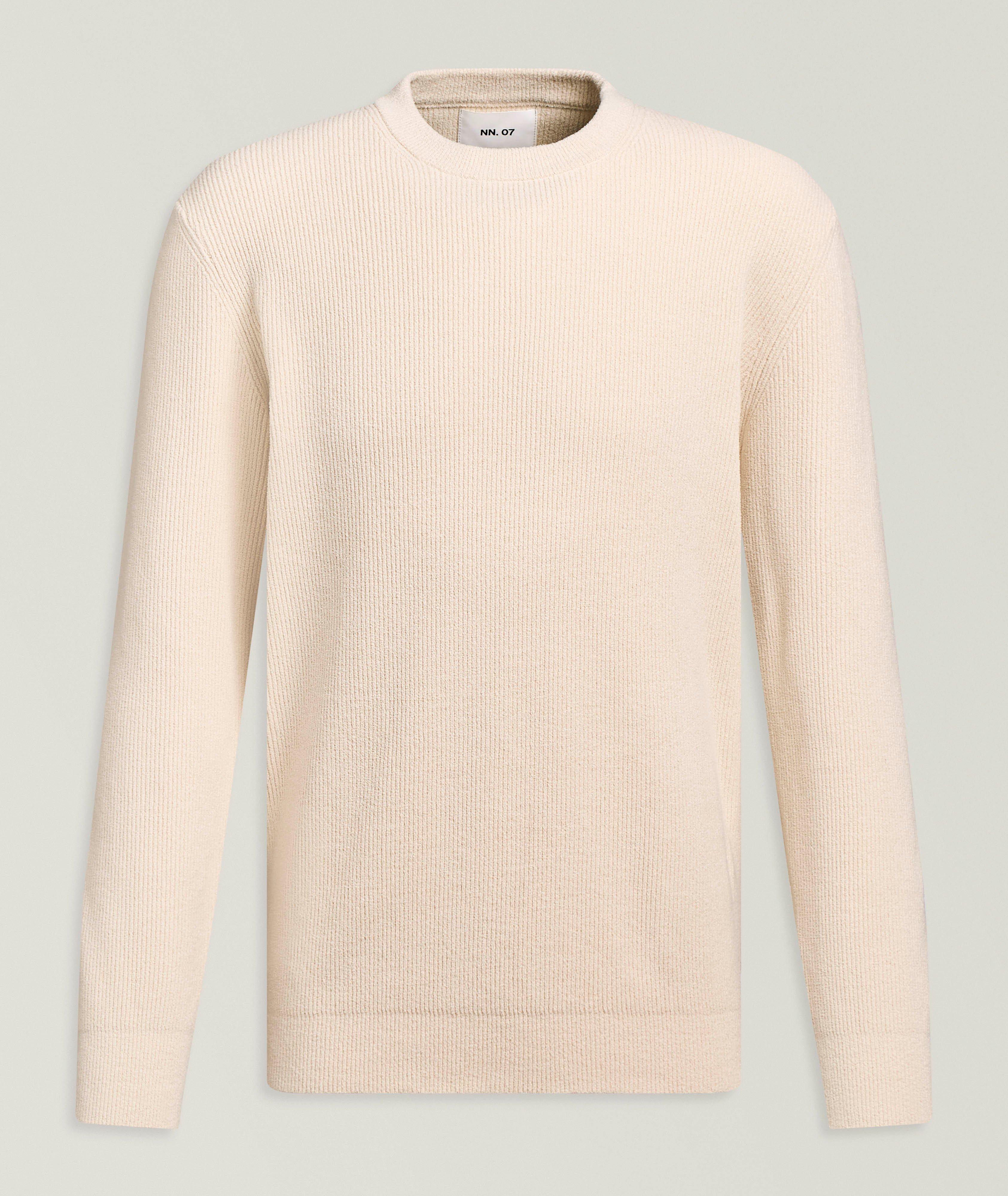 NN07 Danny Ribbed Chenille Crewneck Sweater