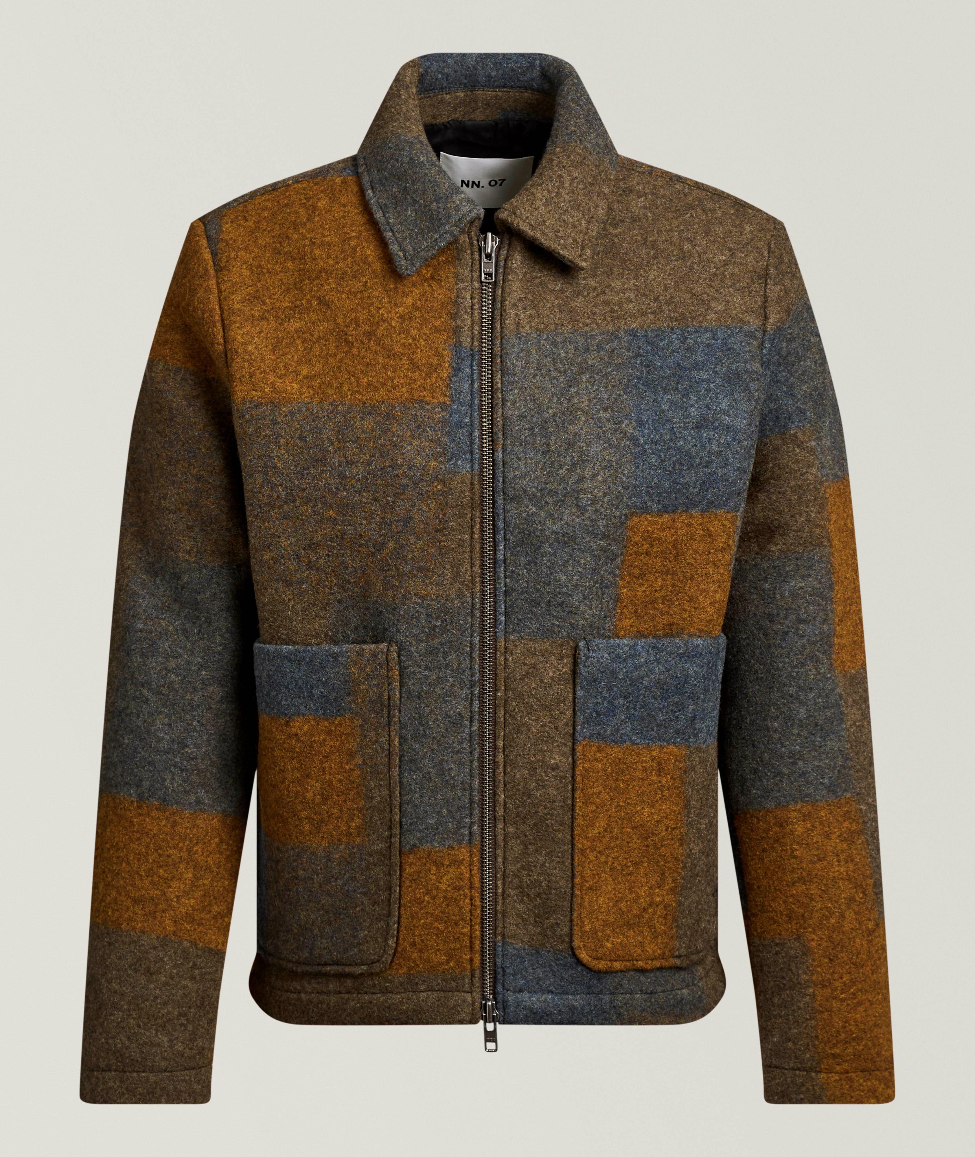 NN07 NN07 BROWN PTCH GAEL WL ZIP JKT