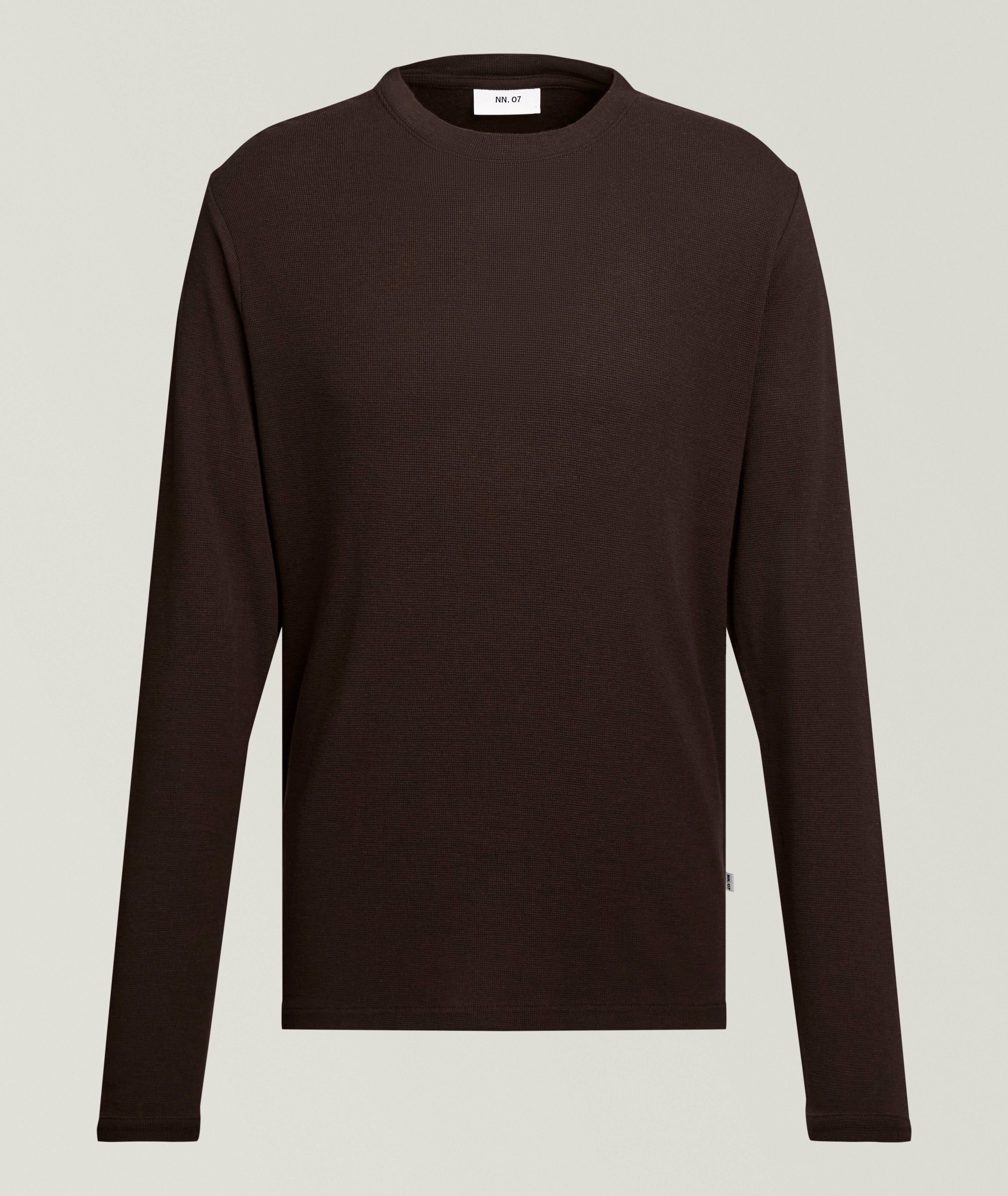 NN07 Clive Waffle Knit T-Shirt