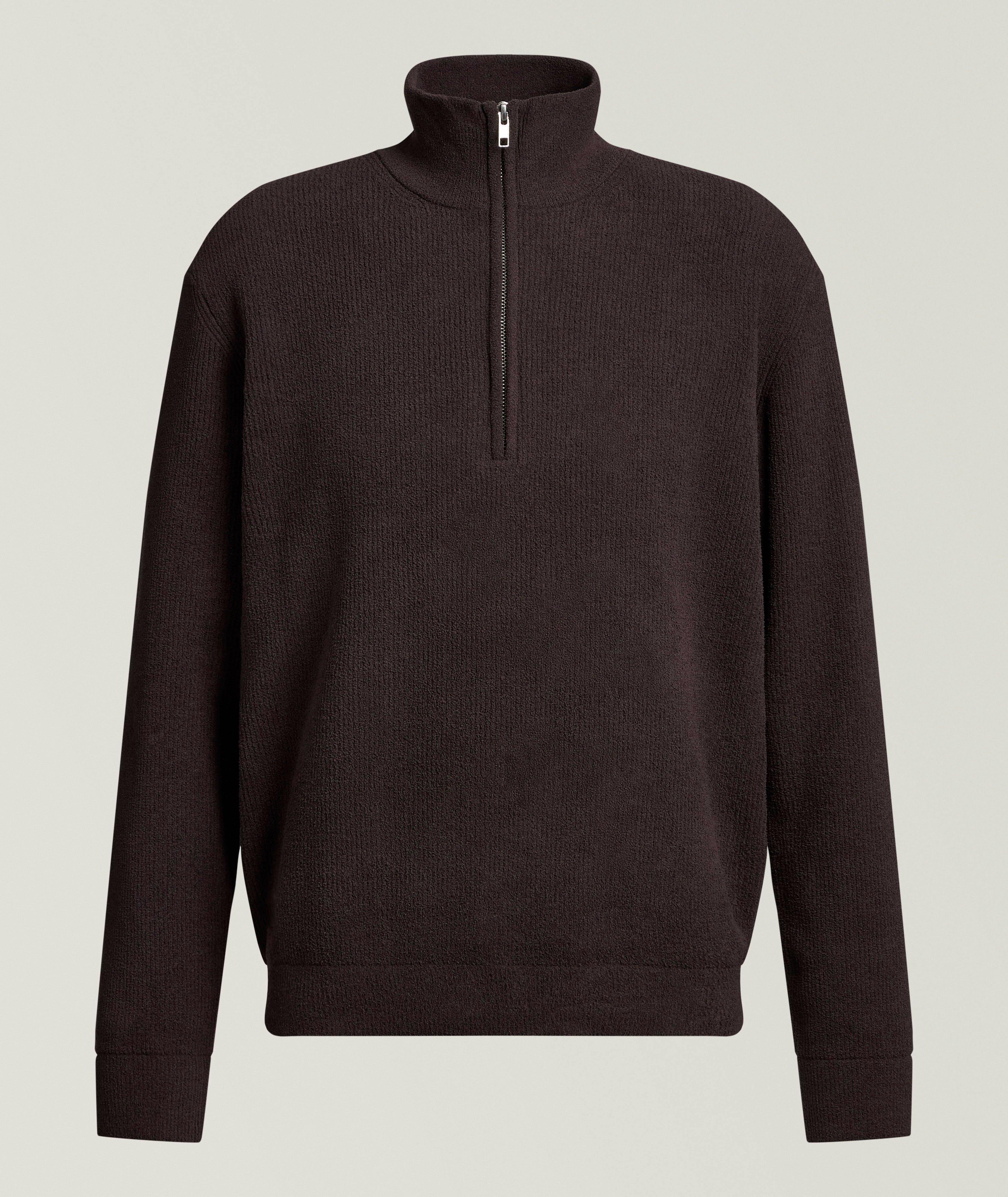 Pull quart-zippée chenille Danny image 0