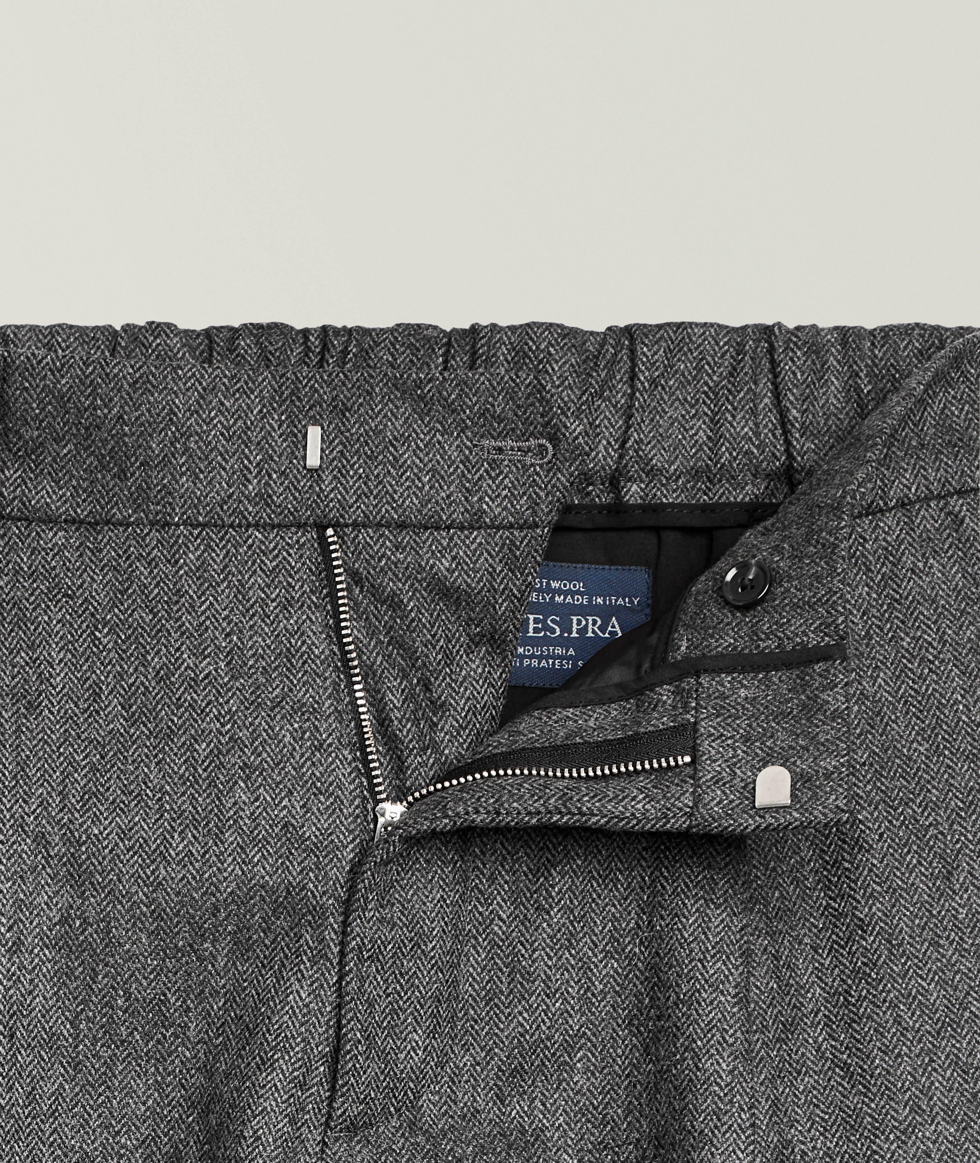 NN07 CHRCL HRNGBONE STRAIGHT TROUSER image 1