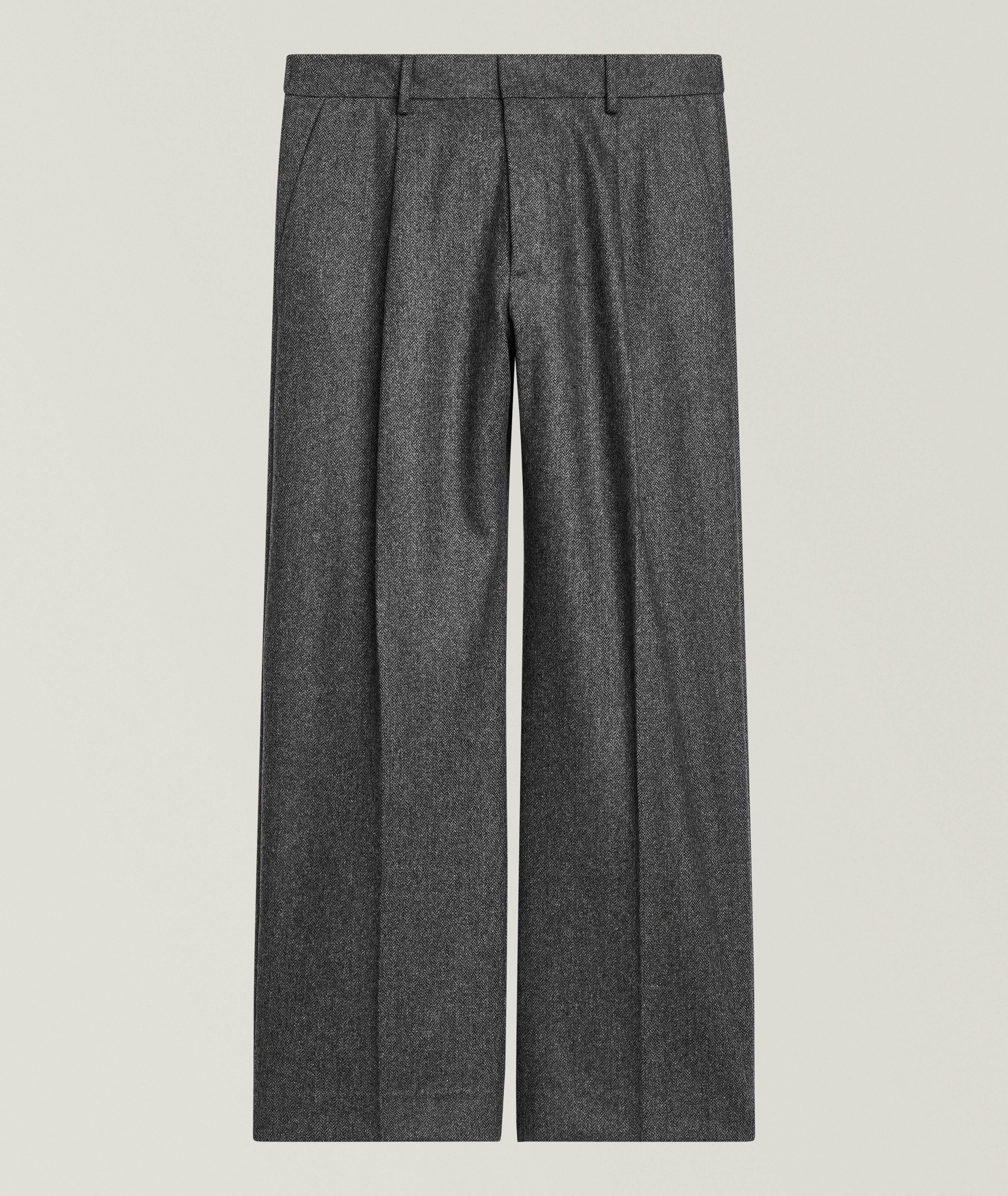 NN07 CHRCL HRNGBONE STRAIGHT TROUSER image 0