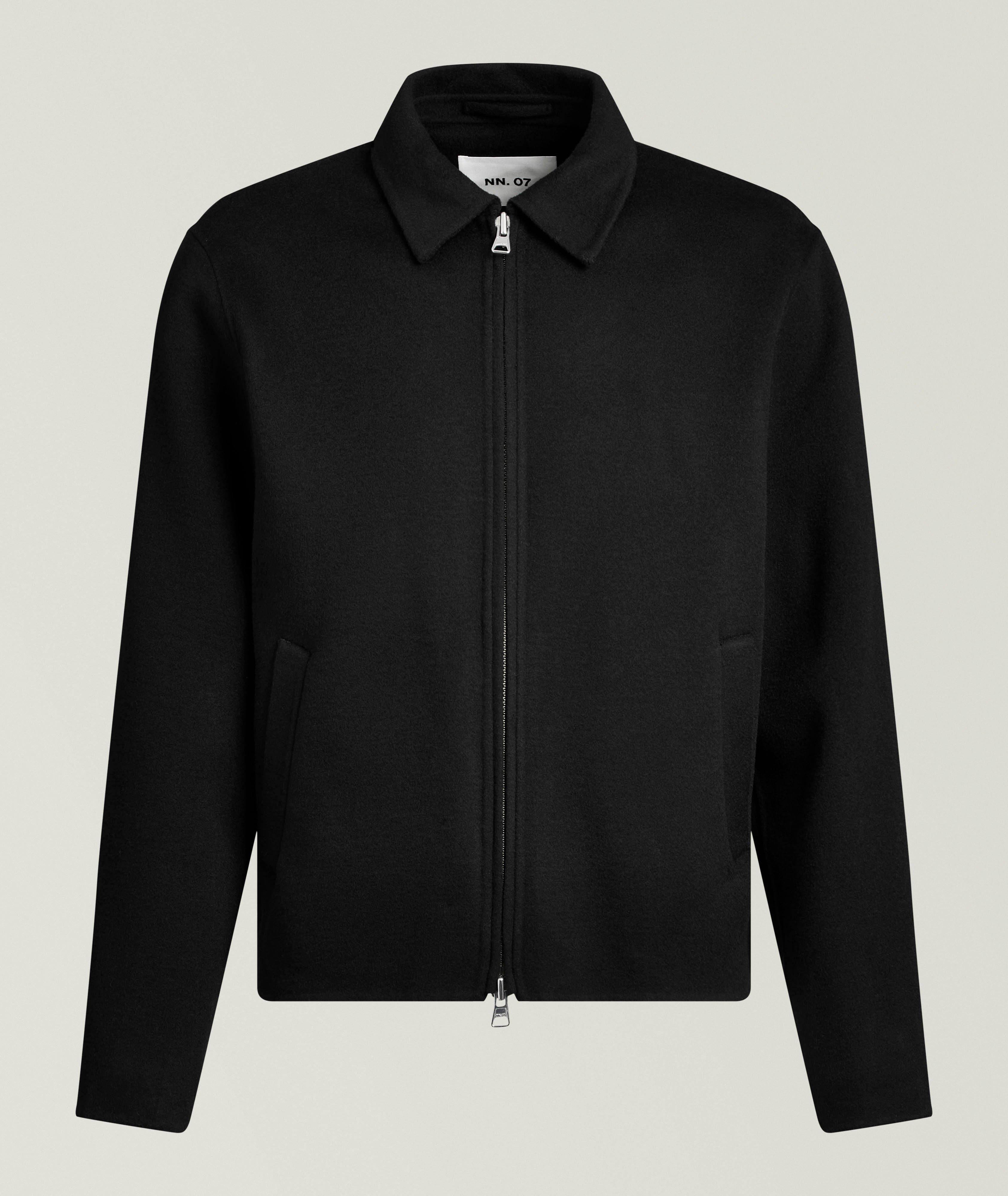 NN07 NN07 BLK ARLO BRUSHD WL ZIP JKT