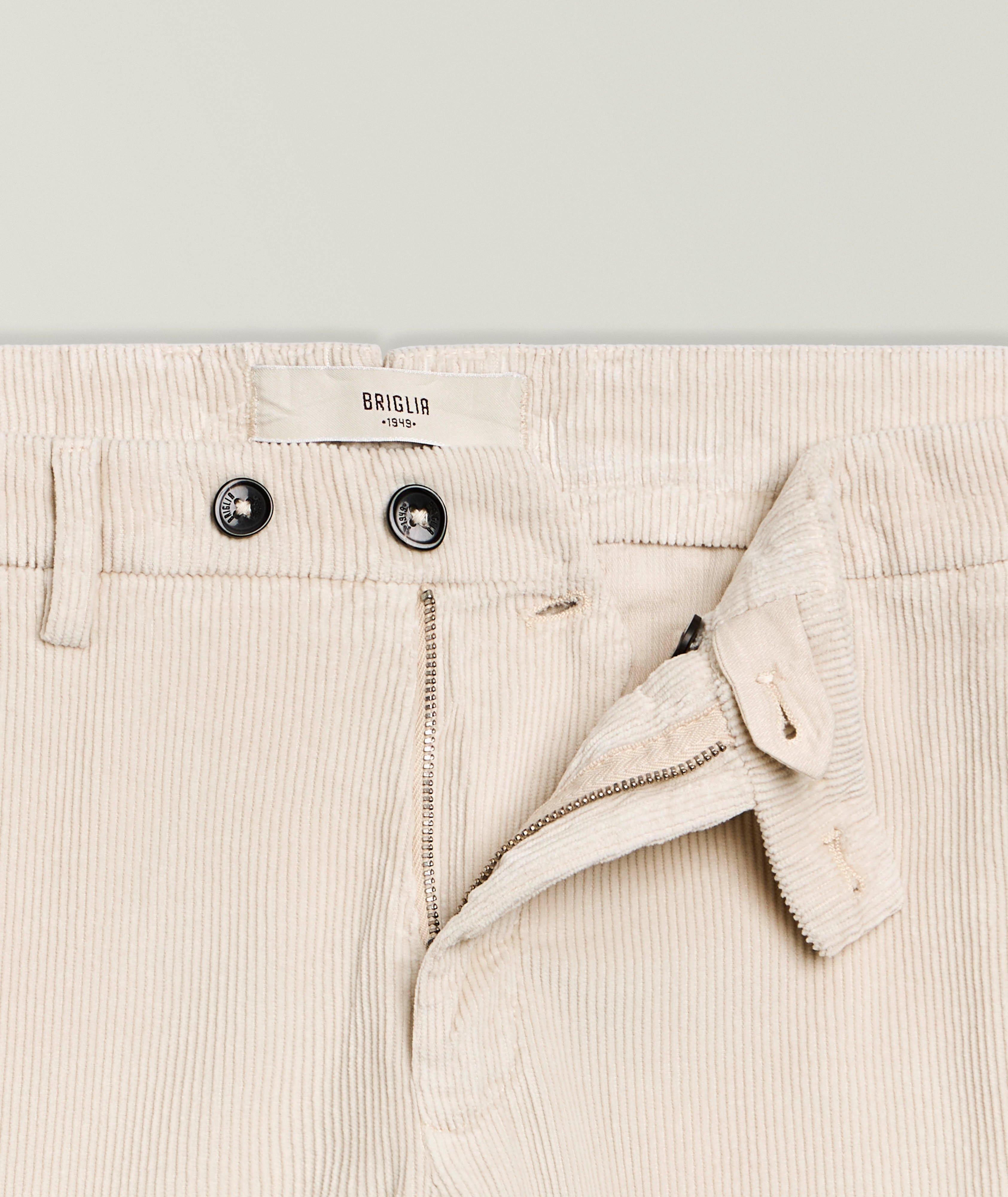 Flat Front Corduroy Pants image 5