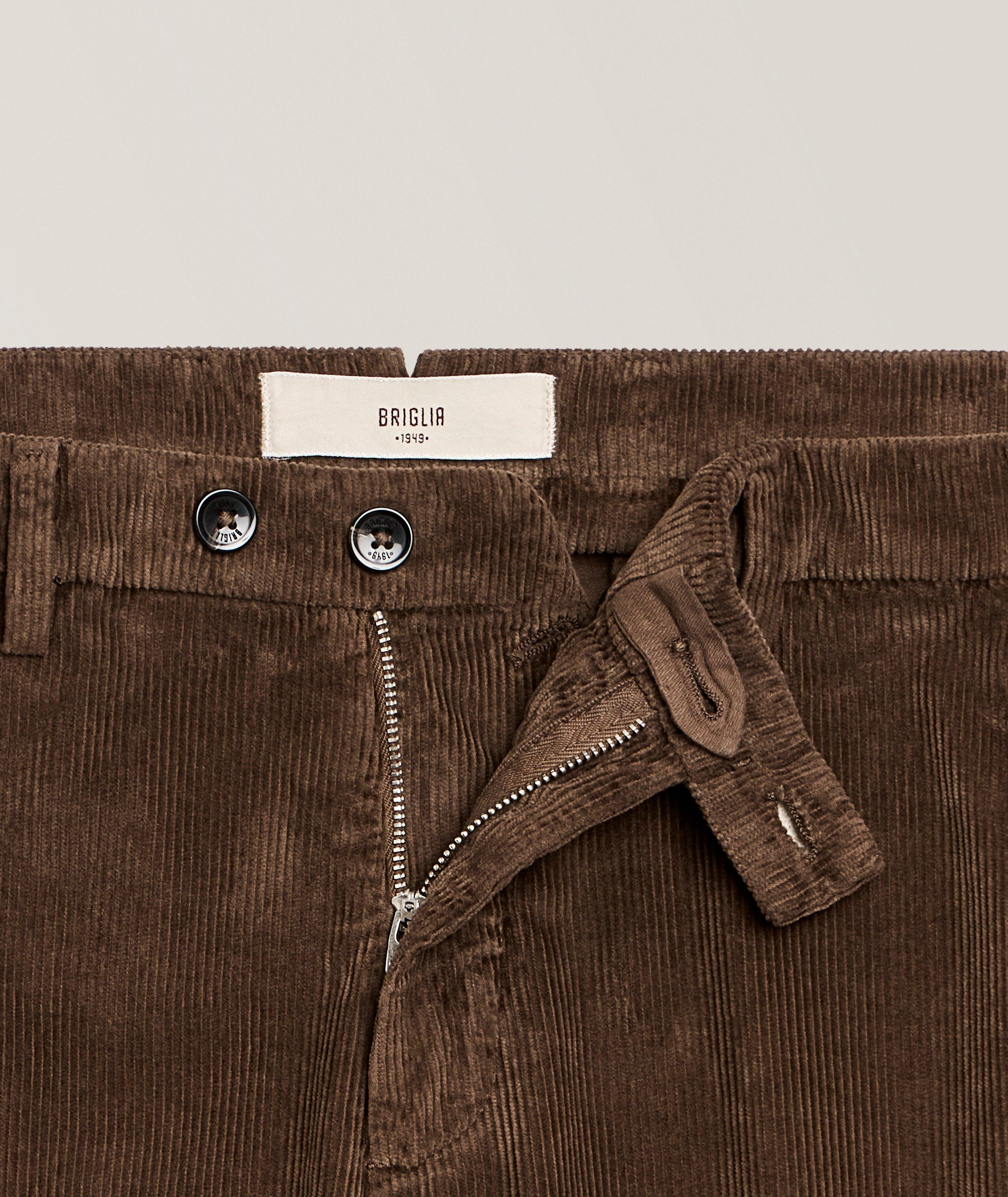 Flat Front Corduroy Pants image 5