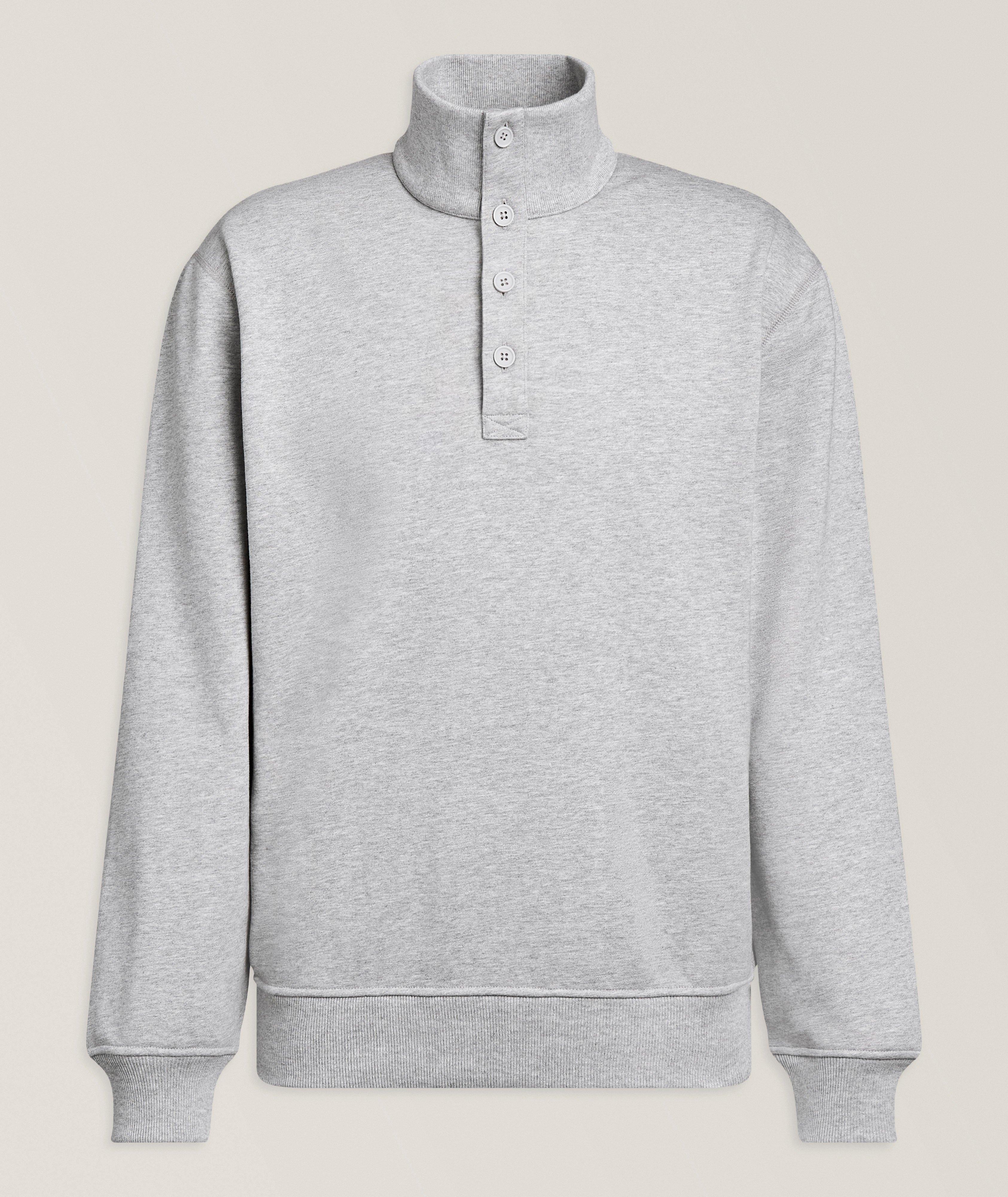Reigning Champ RC LS LT GRY MDWT TRRY BTTN MKNCK