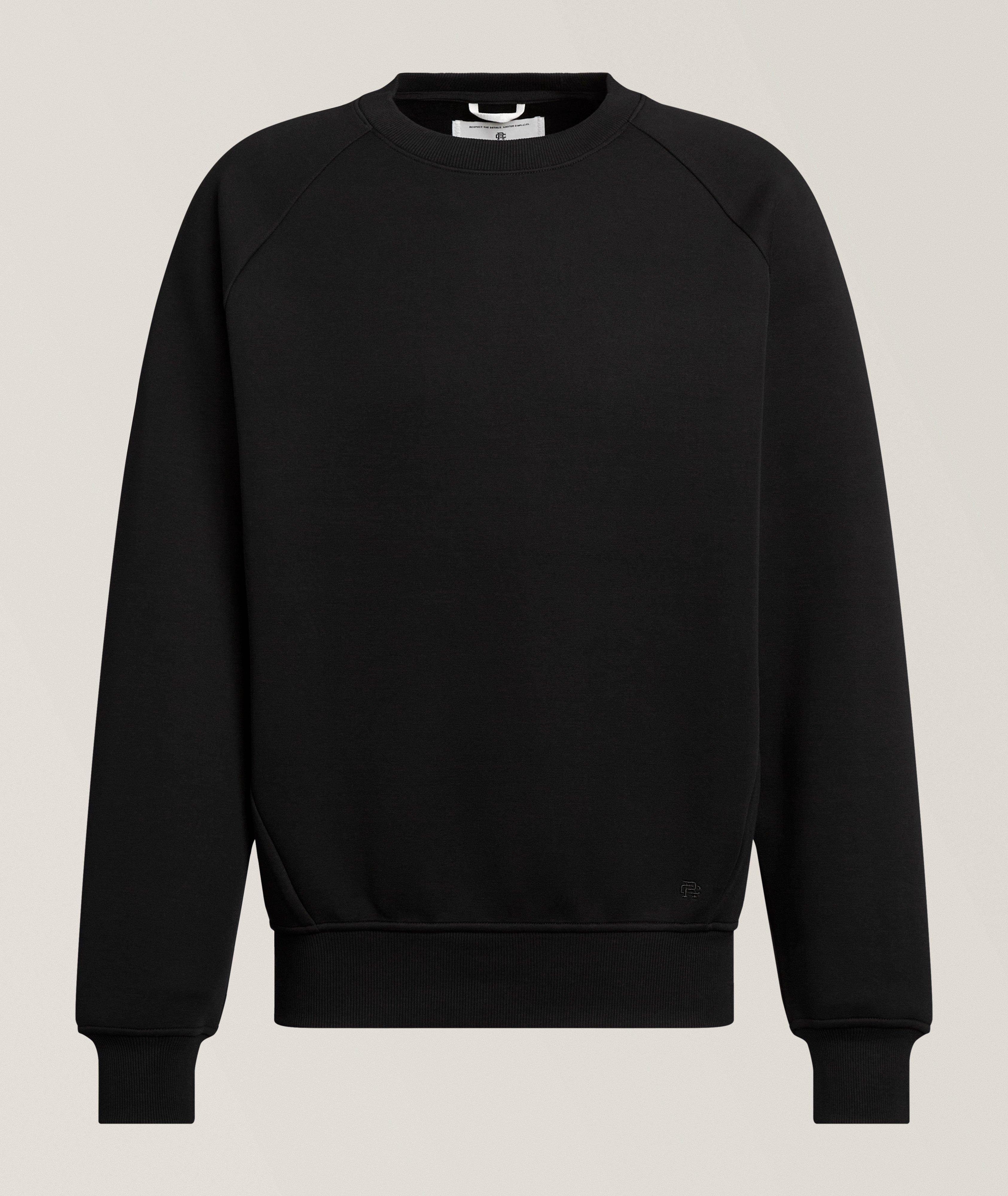 Reigning Champ RC LS BLK DUAL FLC CN