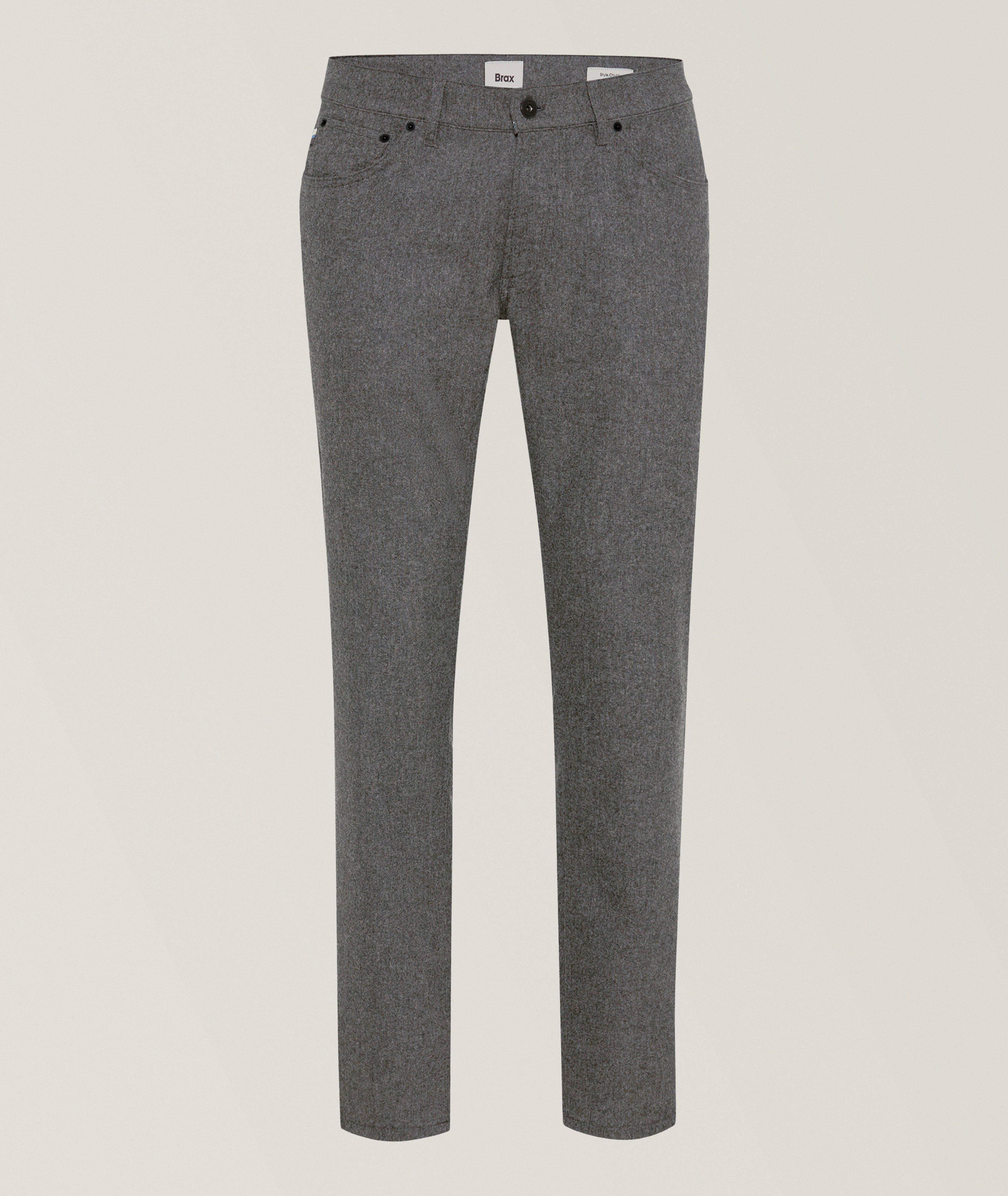 Brax Chuck Ceramica Wool-Blend Pants
