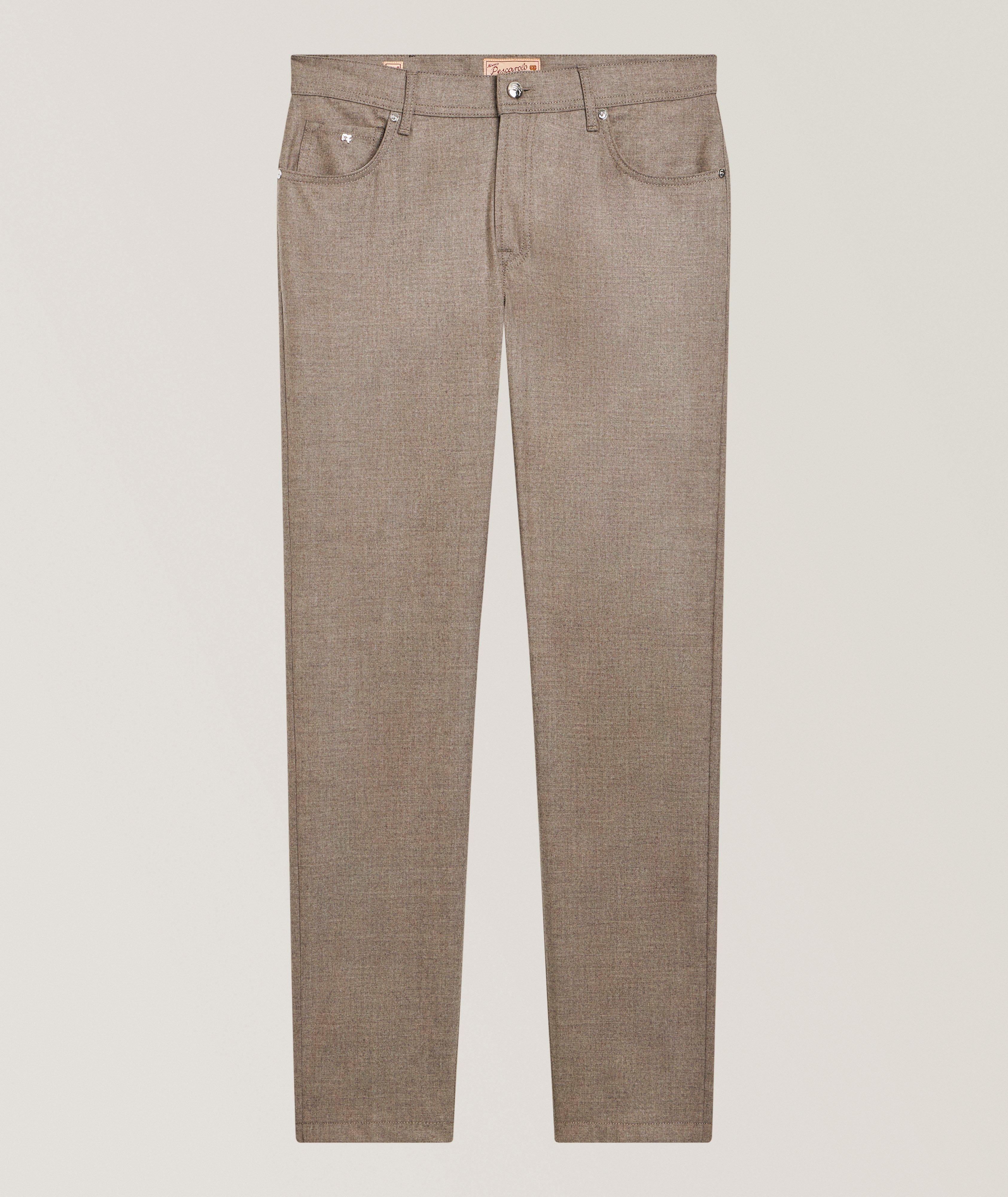 Marco Pescarolo Neranom Stretch-Cashmere Five-Pocket Pants