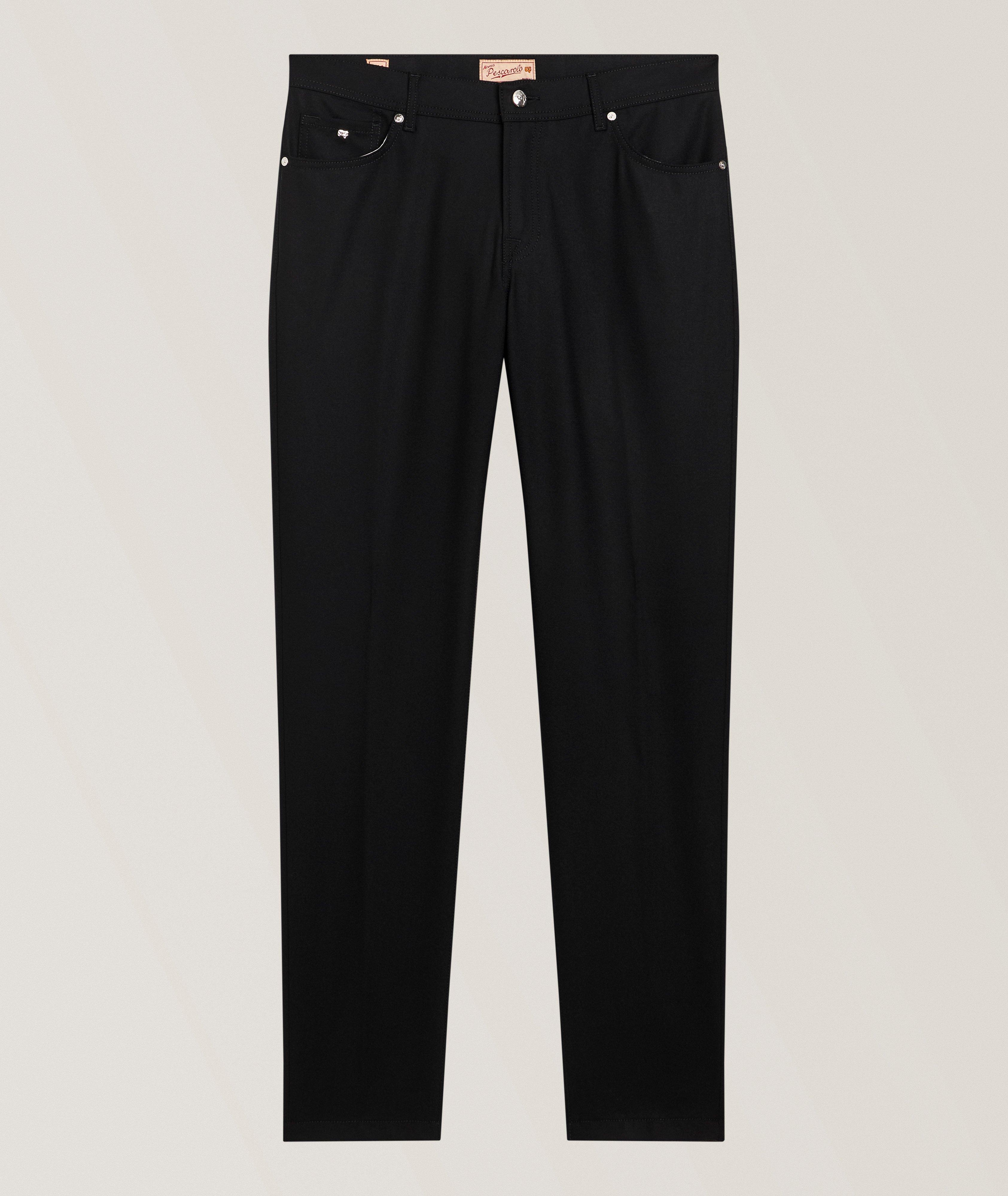 Marco Pescarolo Neranom Stretch-Cashmere Five-Pocket Pants