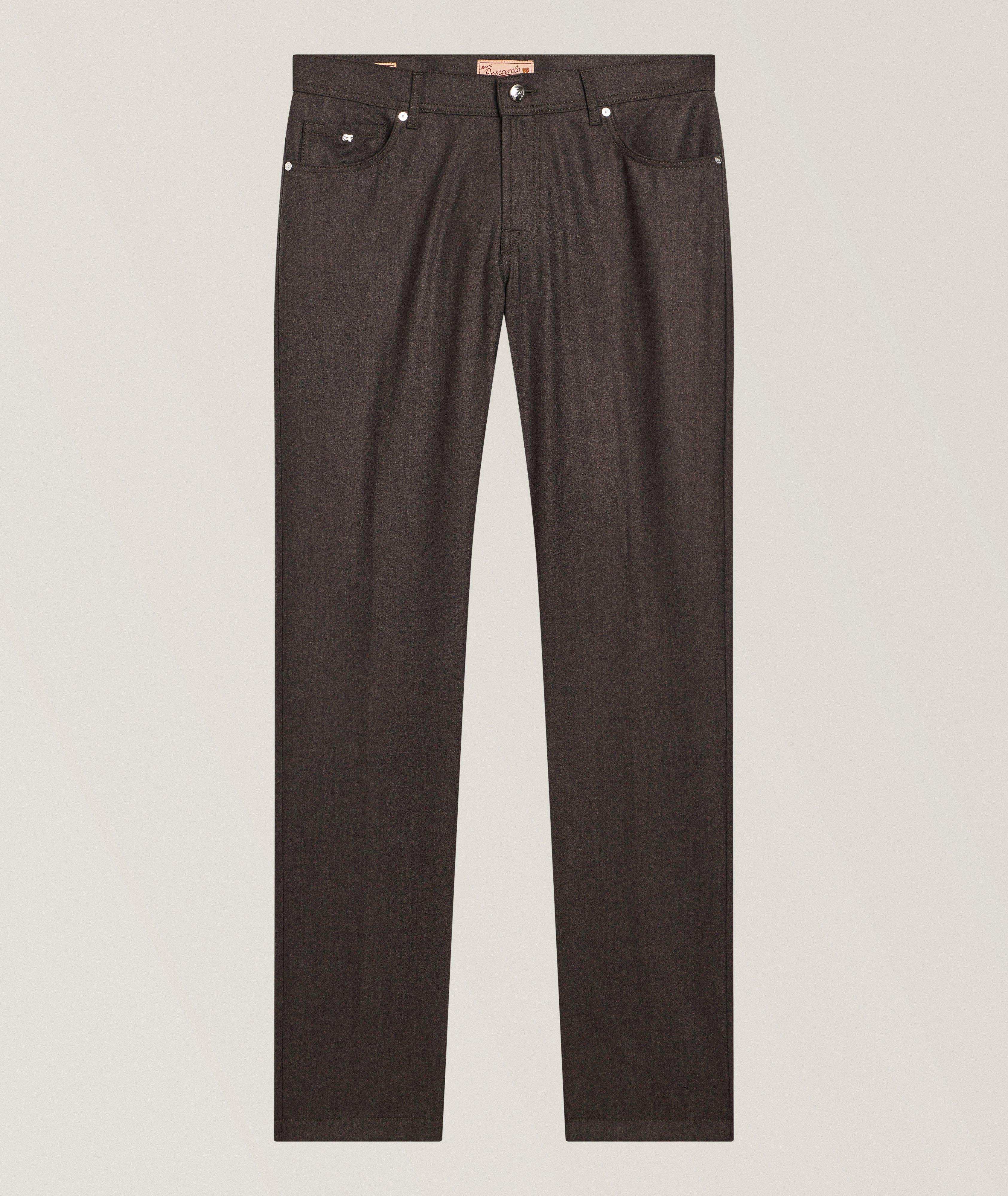 Marco Pescarolo Neranom Stretch-Cashmere Five-Pocket Pants