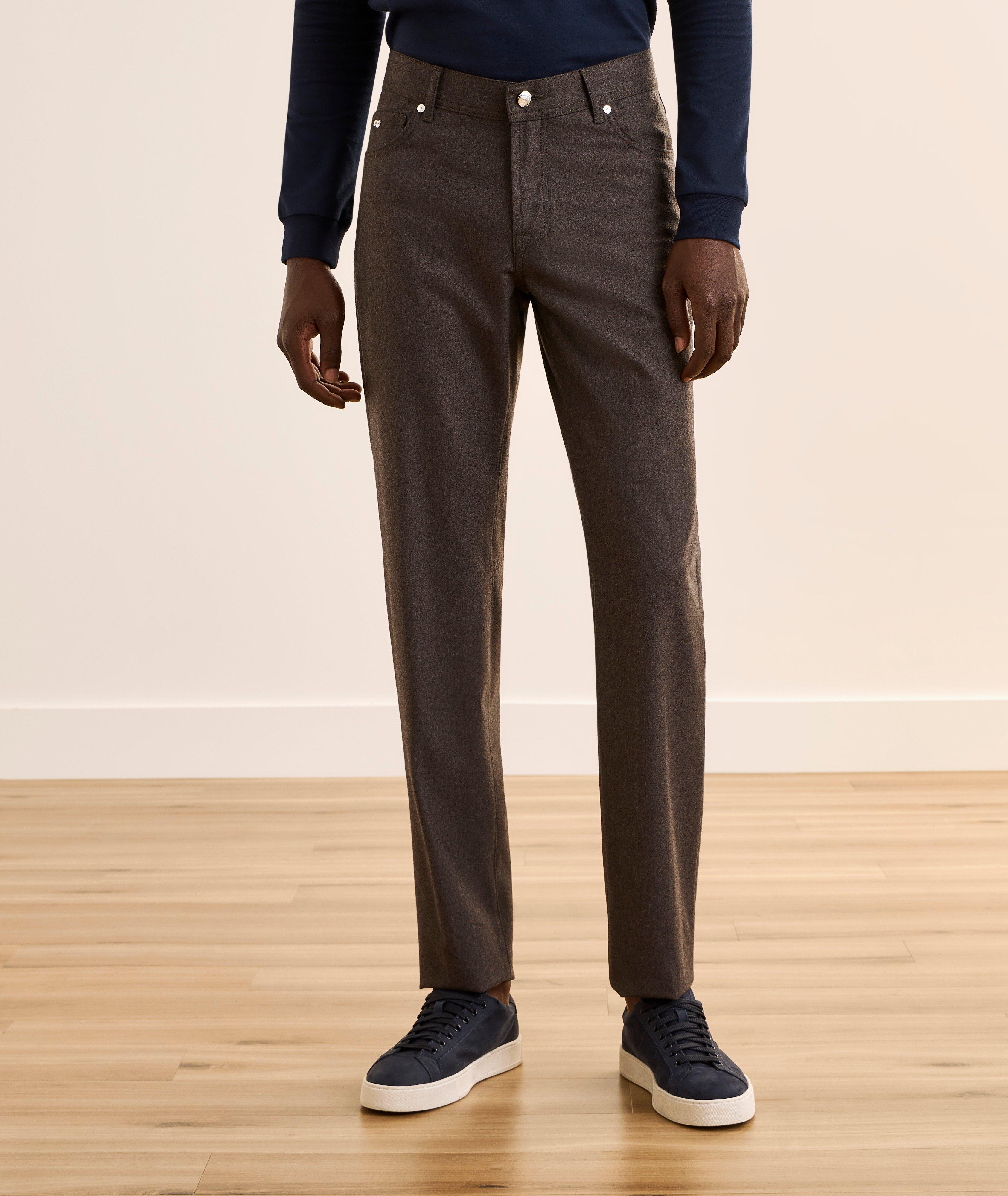 Neranom Stretch-Cashmere Five-Pocket Pants image 1