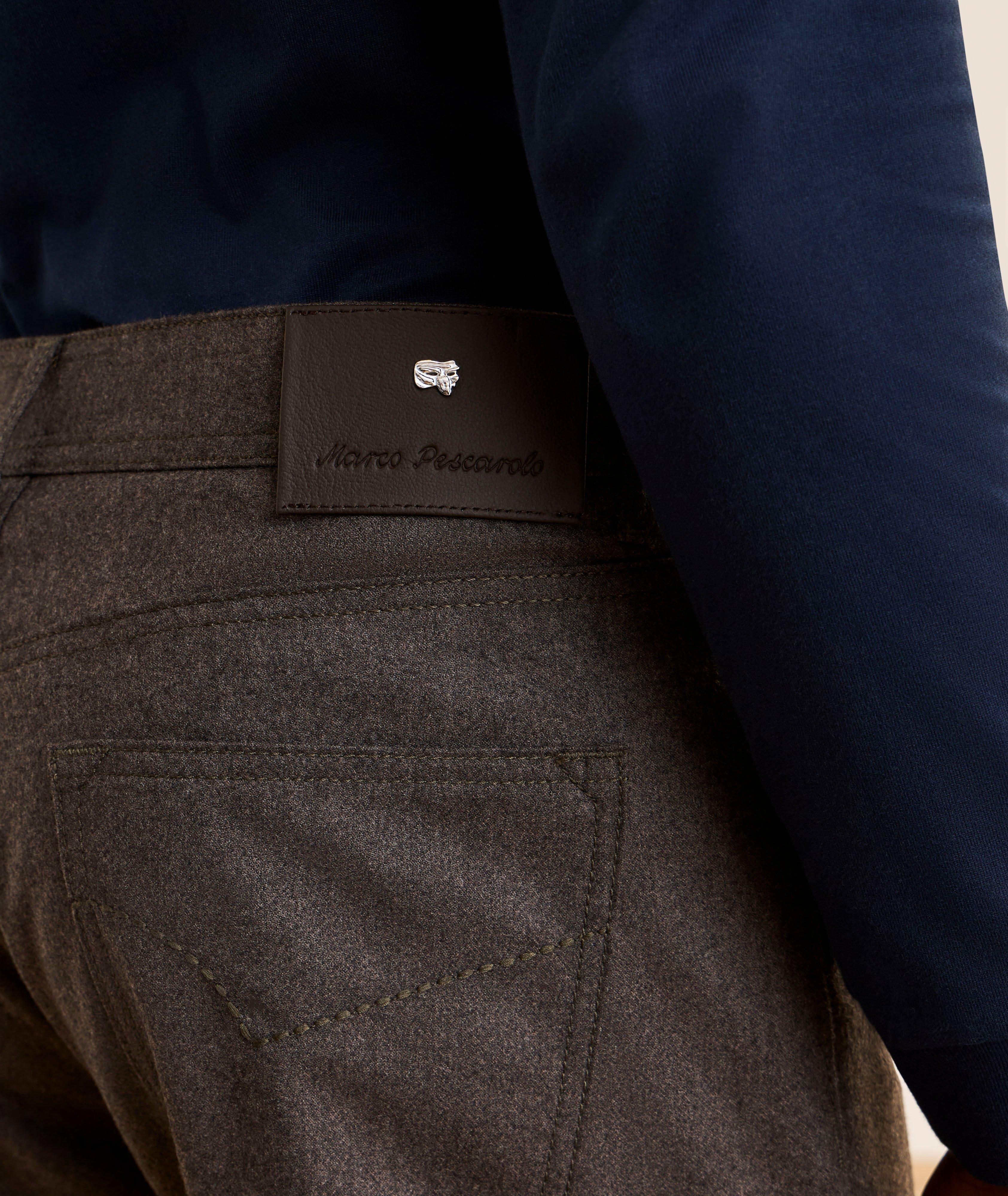 Neranom Stretch-Cashmere Five-Pocket Pants image 3