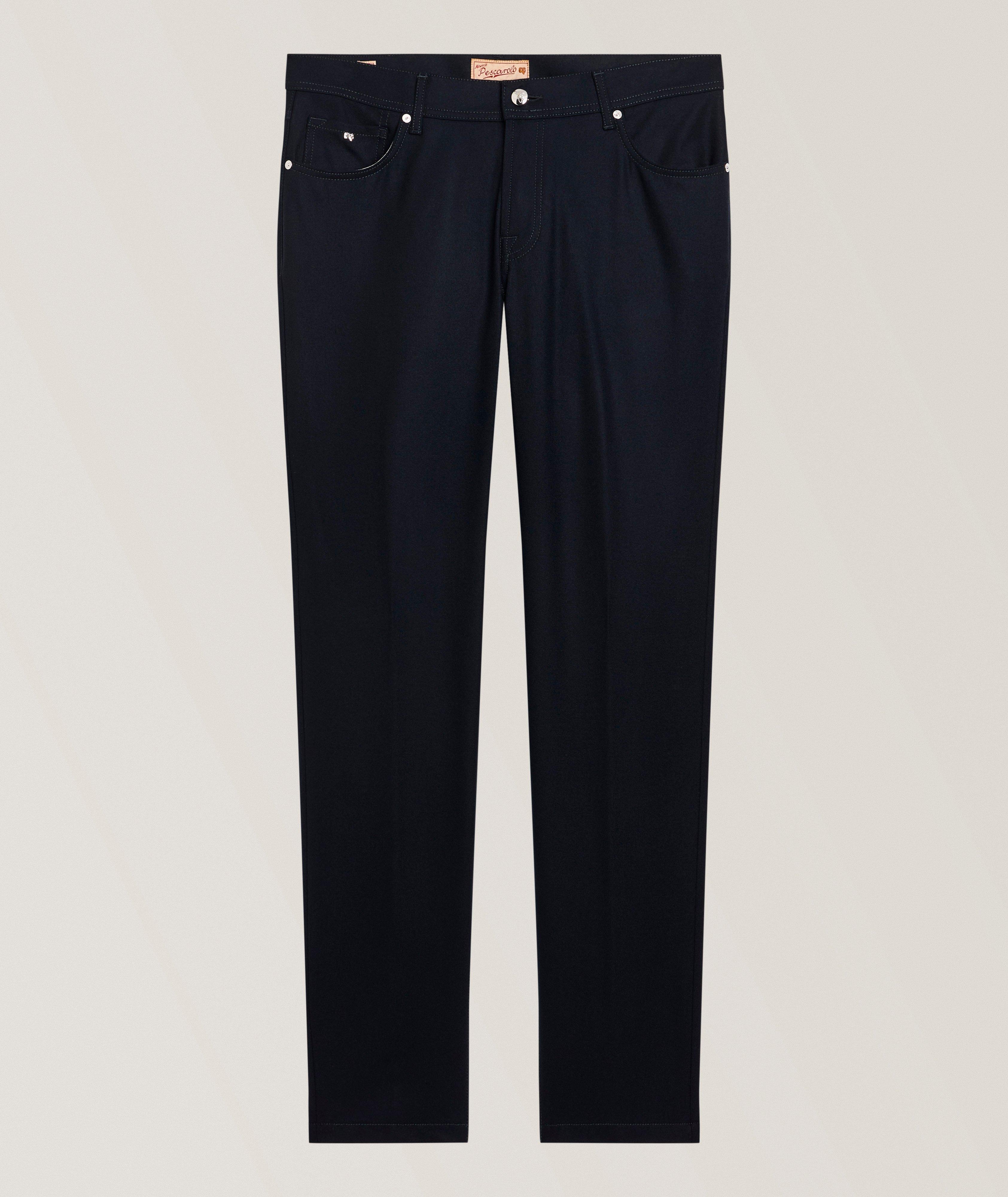 Marco Pescarolo Neranom Stretch-Cashmere Five-Pocket Pants