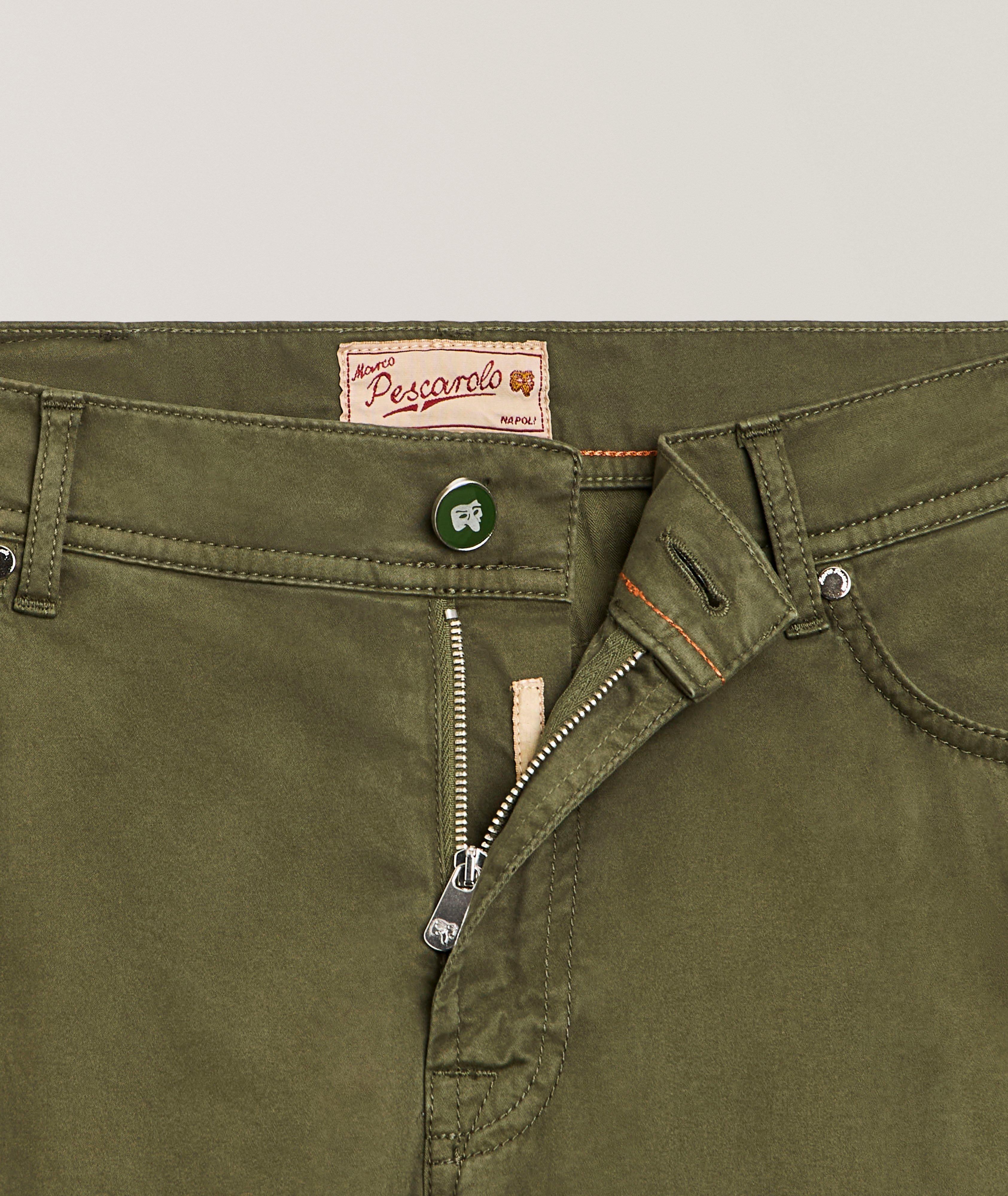 Supima Five-Pocket Garment-Dyed Pants  image 4
