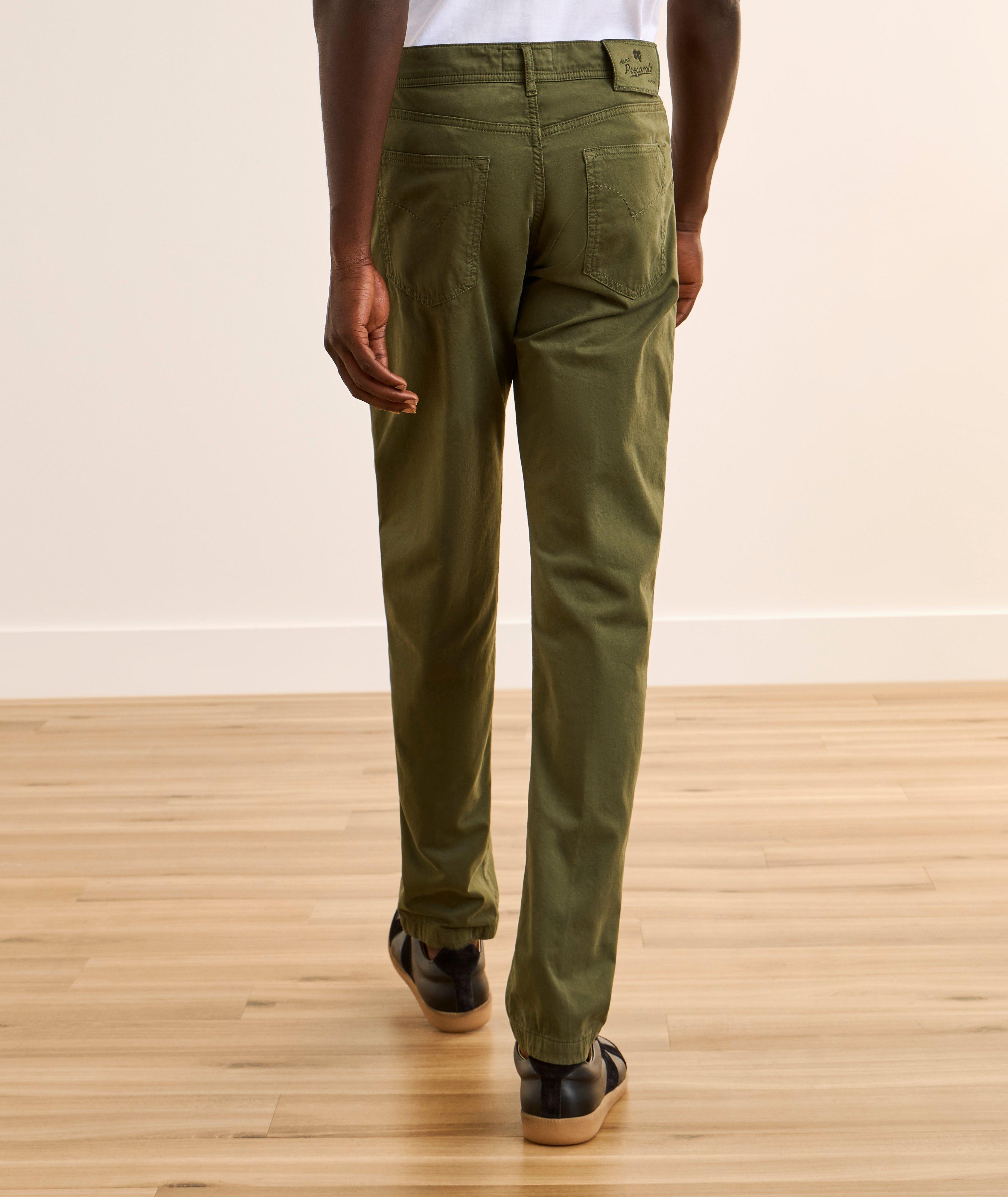 Supima Five-Pocket Garment-Dyed Pants  image 2