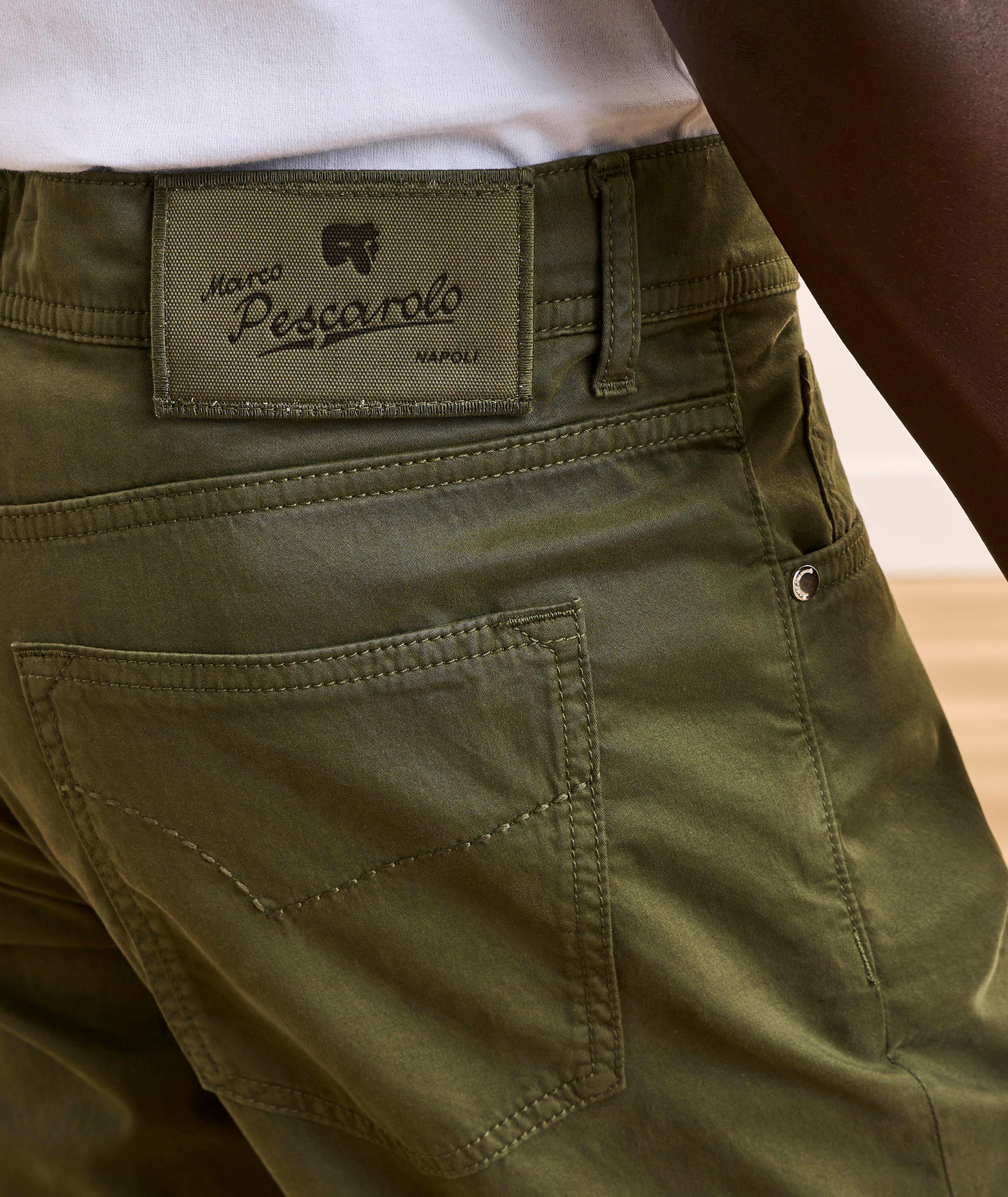 Supima Five-Pocket Garment-Dyed Pants  image 3