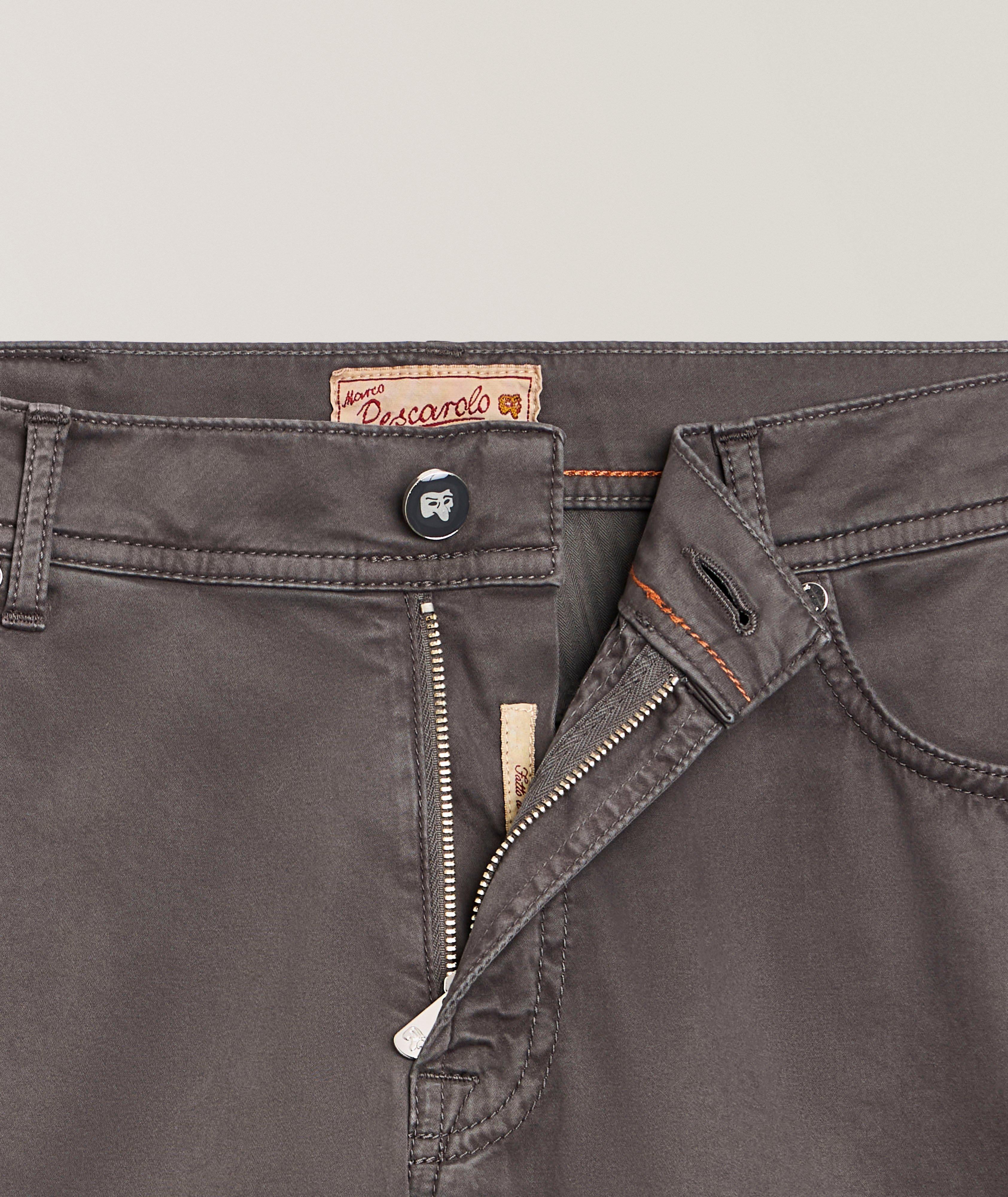 Supima Five-Pocket Garment-Dyed Pants  image 4