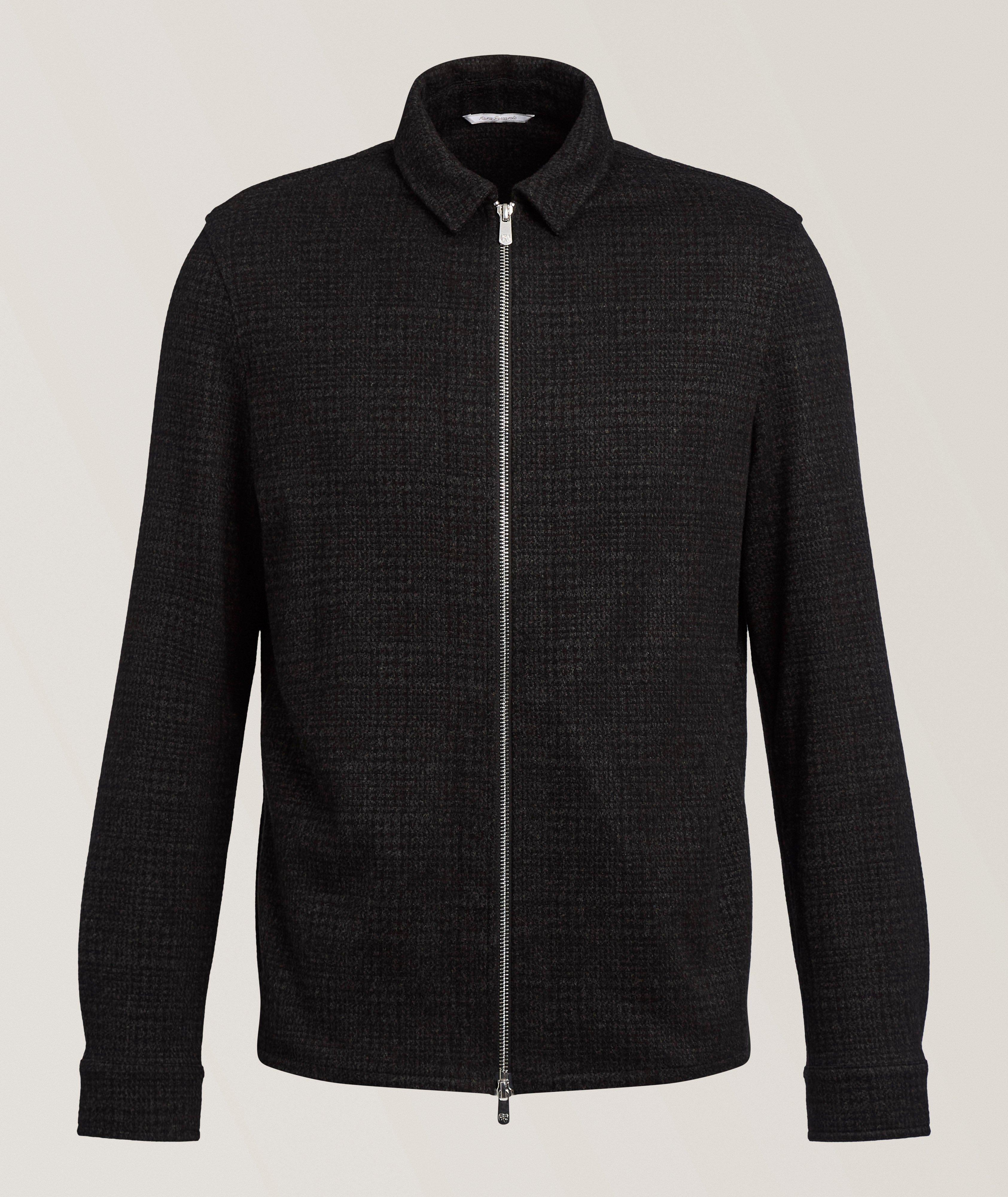 Marco Pescarolo Checked Cotton-Blend Overshirt 