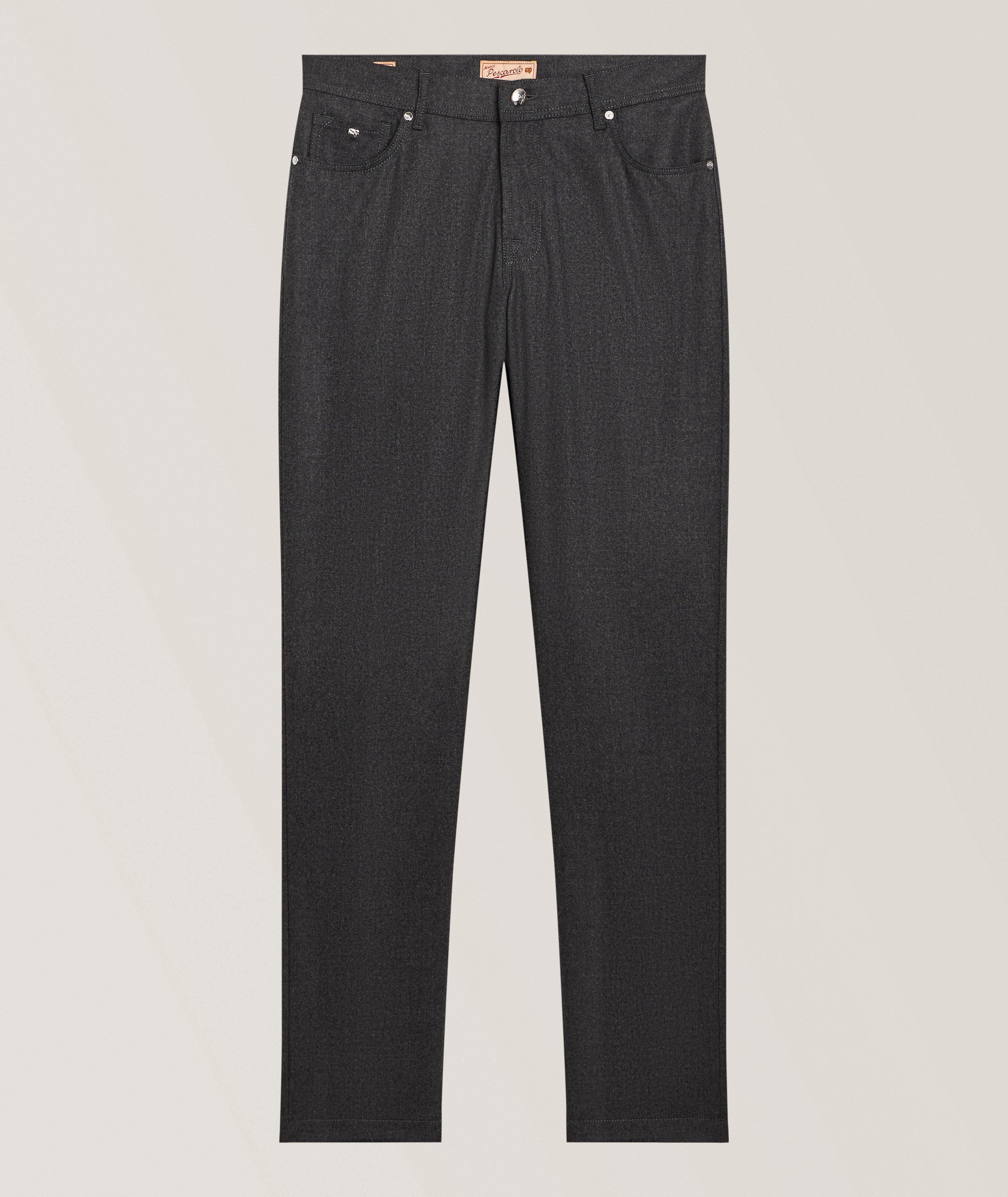 Marco Pescarolo Neranom Stretch-Cashmere Five-Pocket Pants