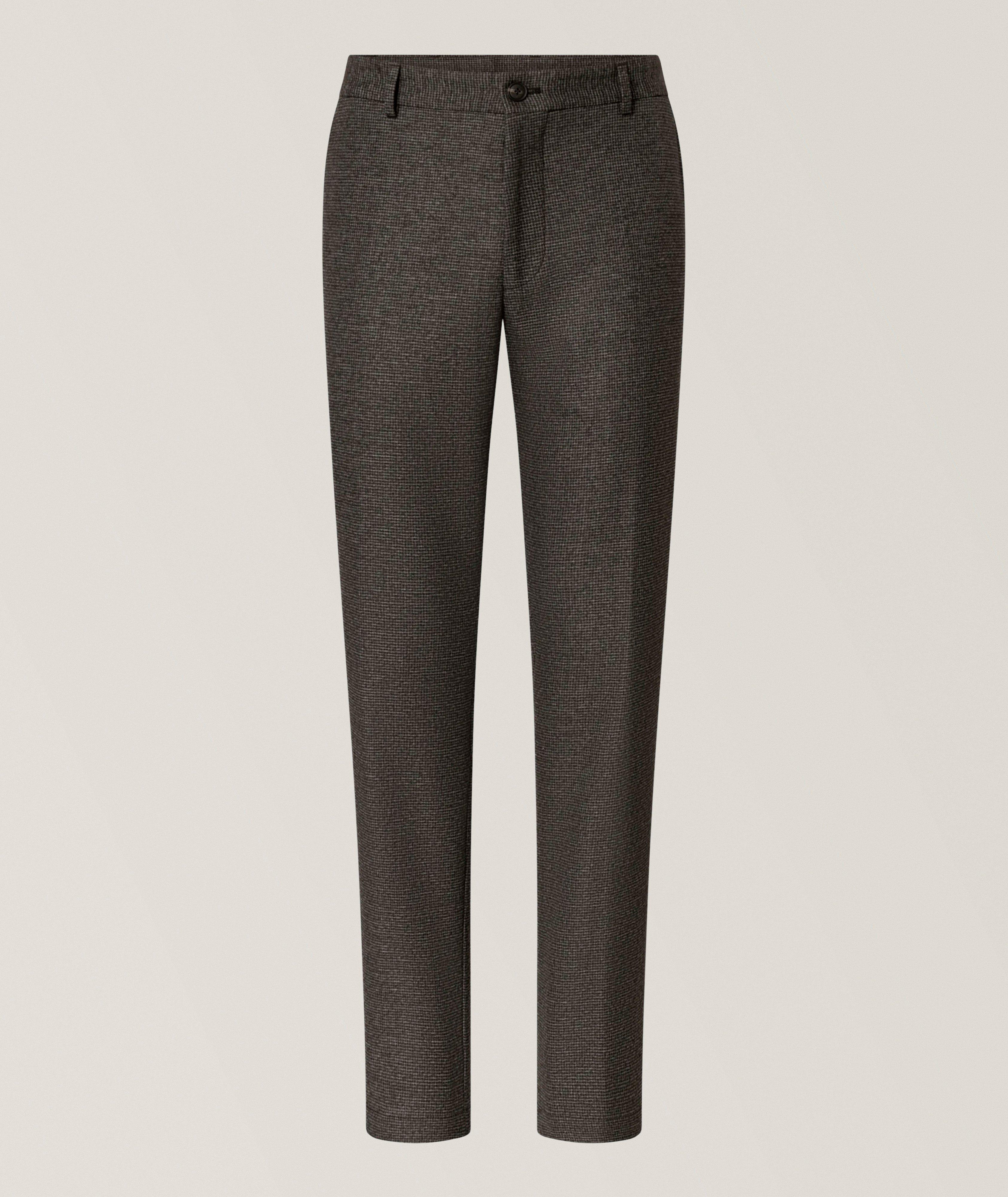JOOP! Pantalon fuselé micro pied-de-poule