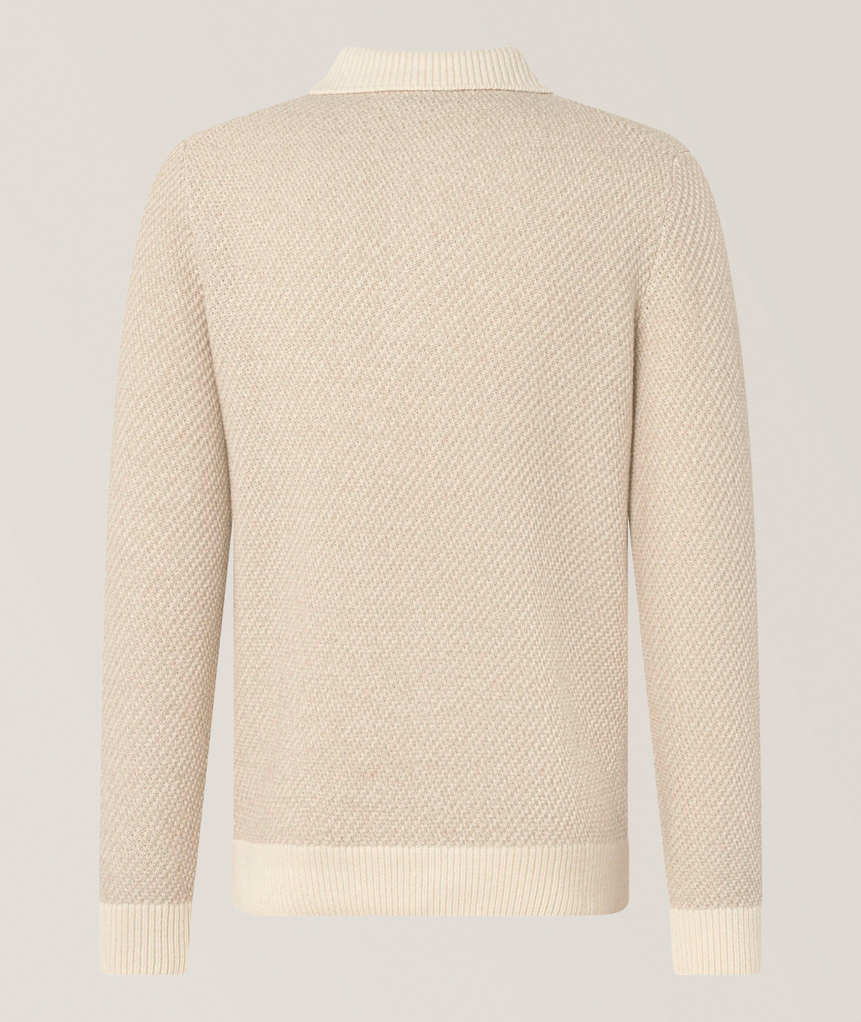 JOOP BEIGE CNTRST LS POLO image 1