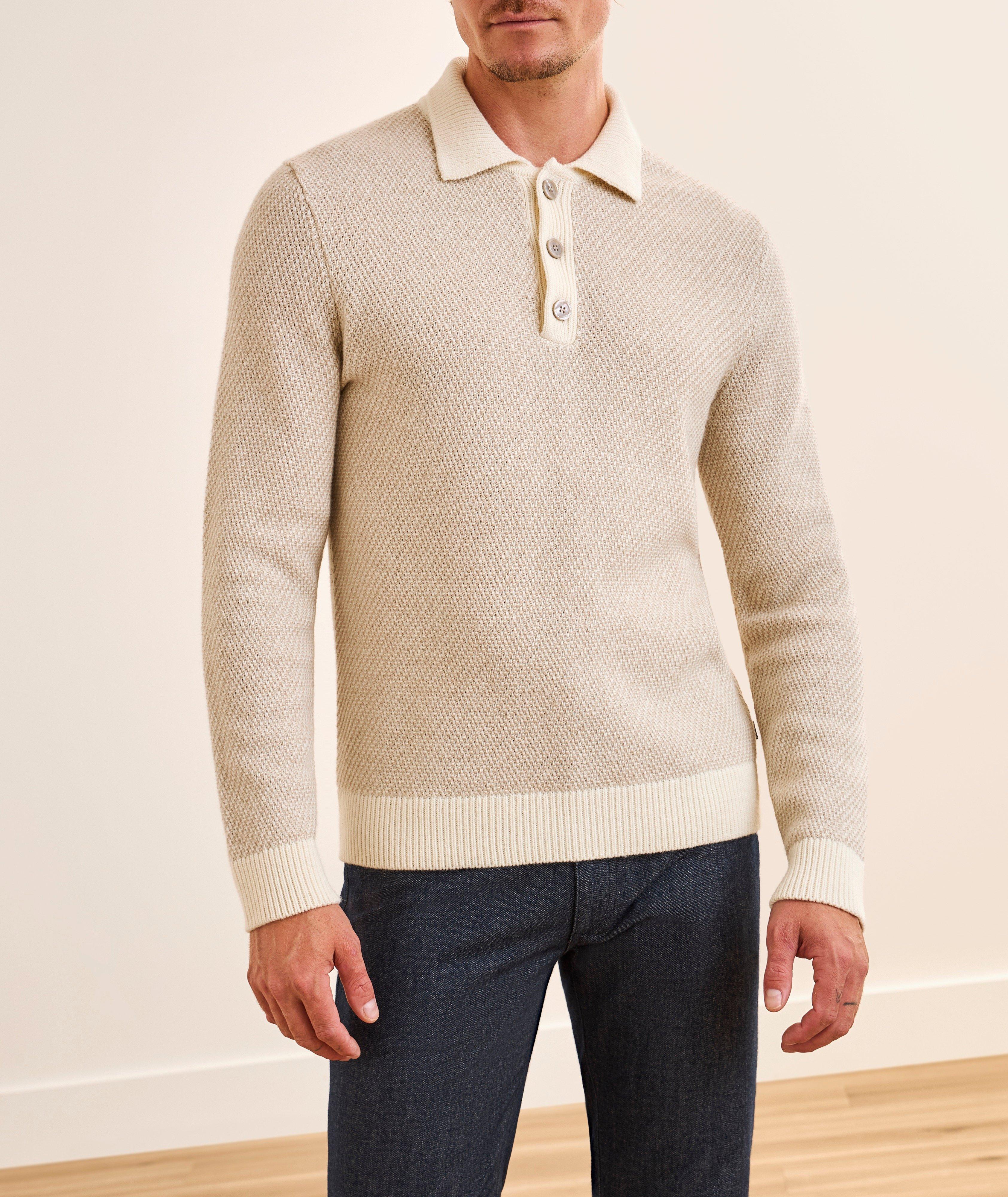 JOOP BEIGE CNTRST LS POLO image 2