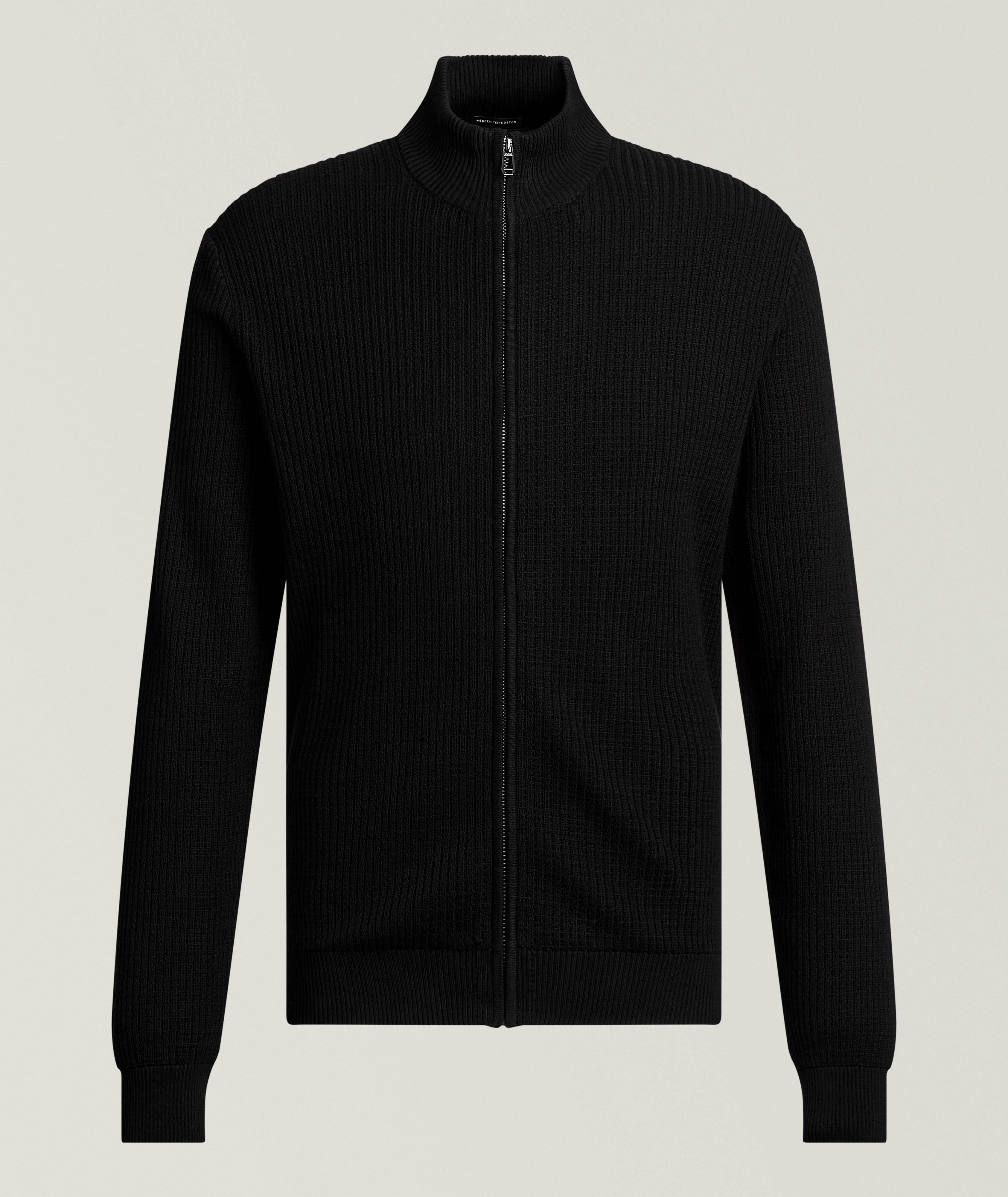 JOOP! Cardigan zippé côtelé