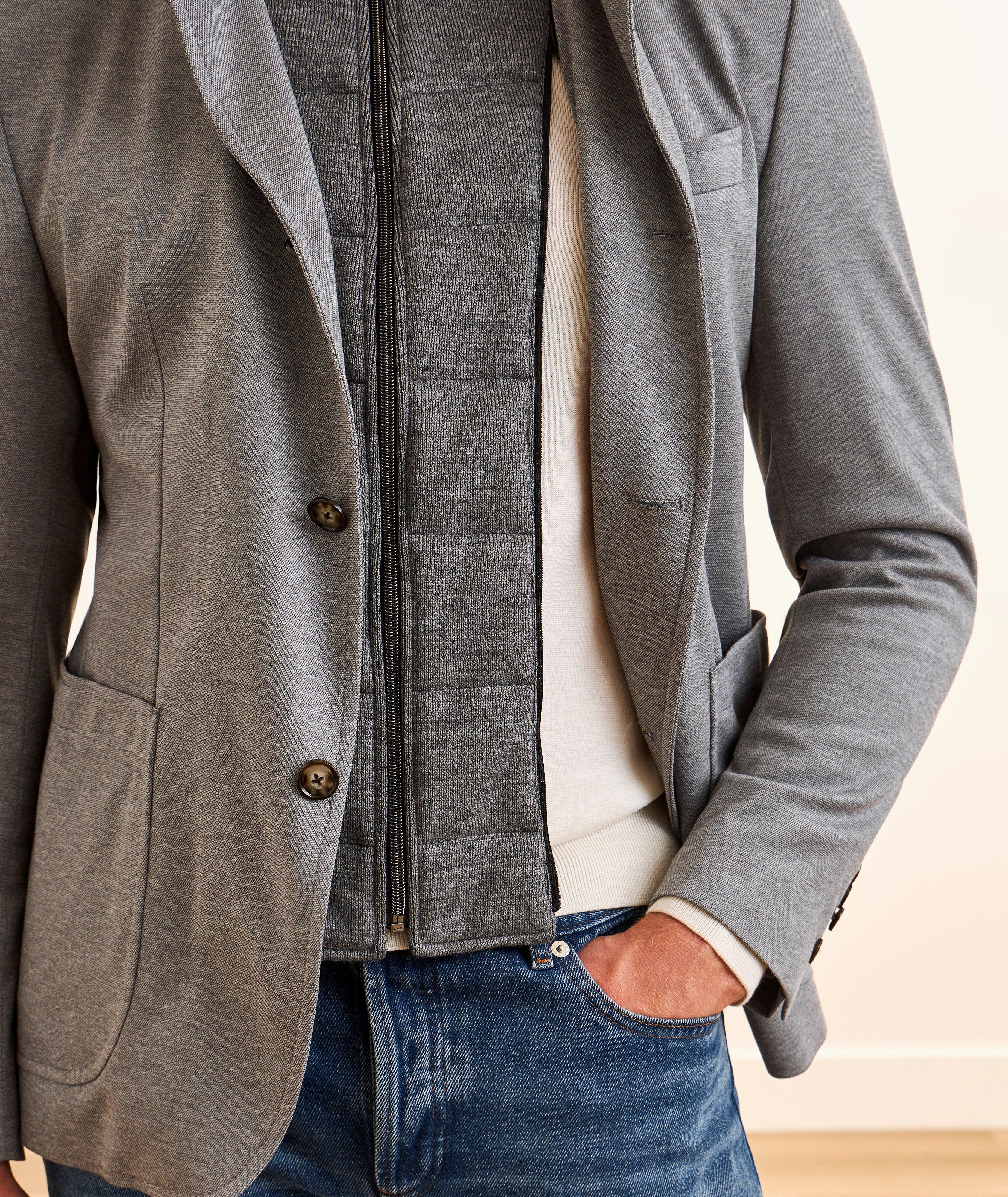 Removable Bib Jersey Sport Jacket image 5