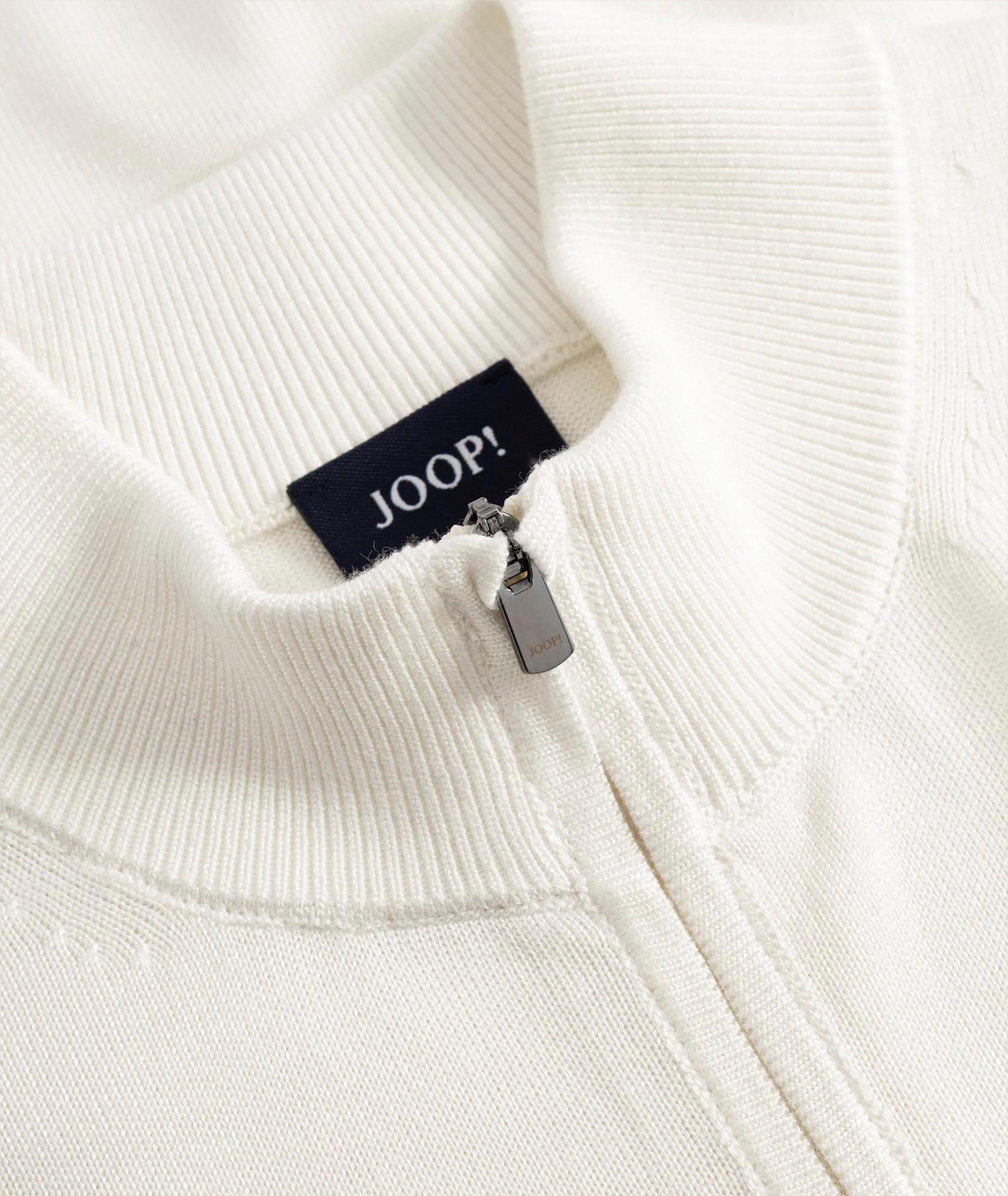 Pull quart-zippé manches-courtes image 1