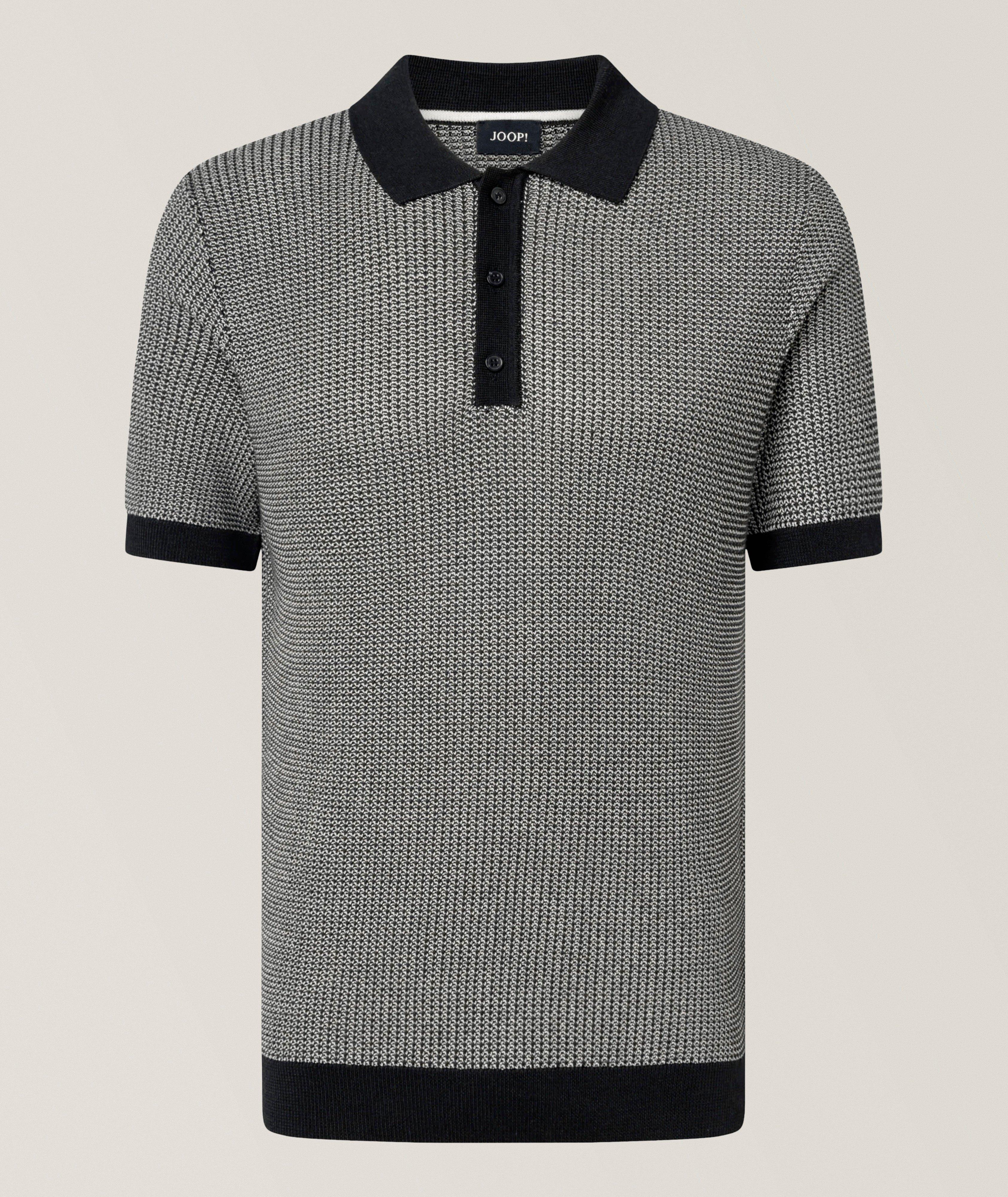 JOOP! Textured Knit Polo