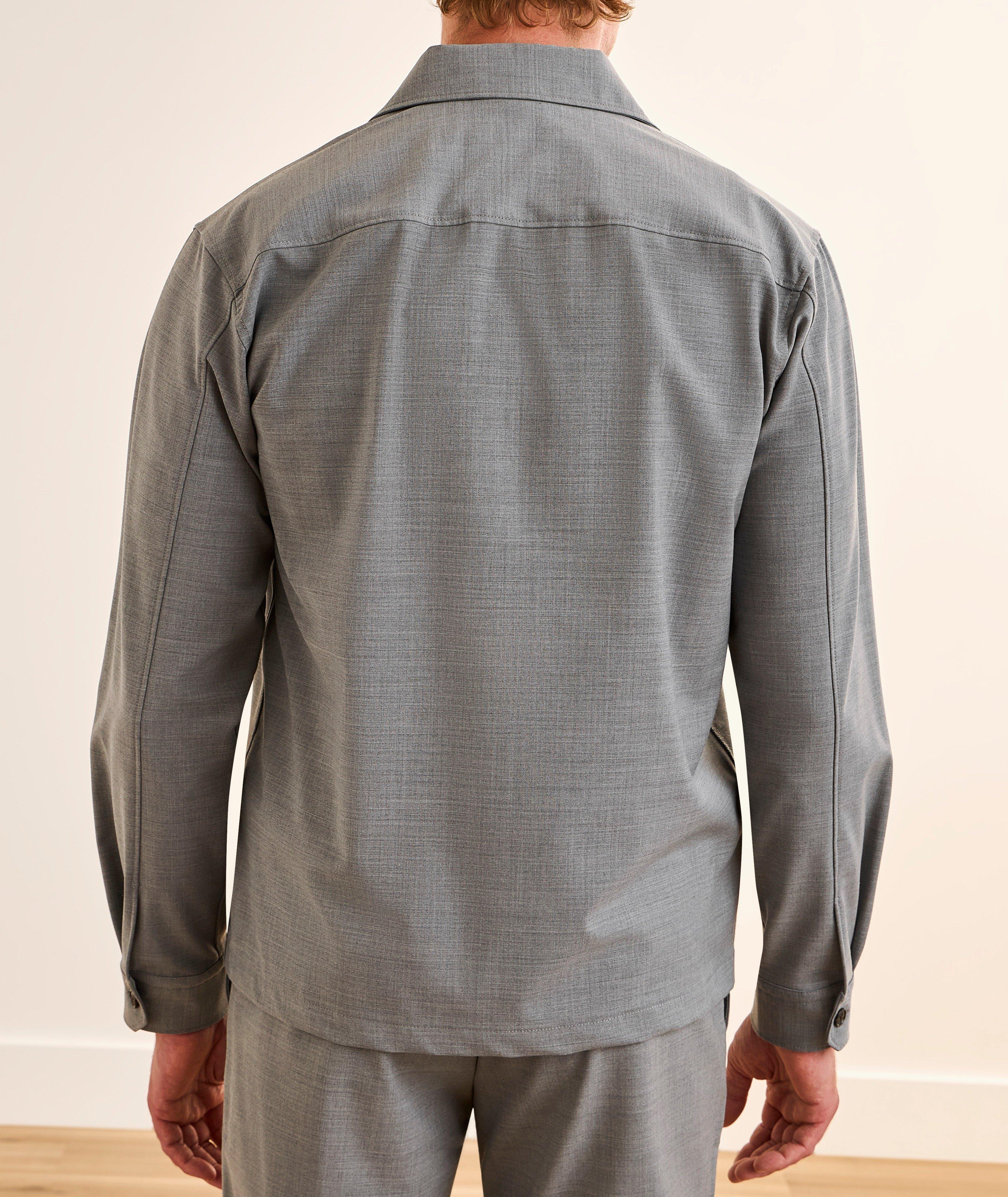 Surchemise zippée laine-mélange image 3