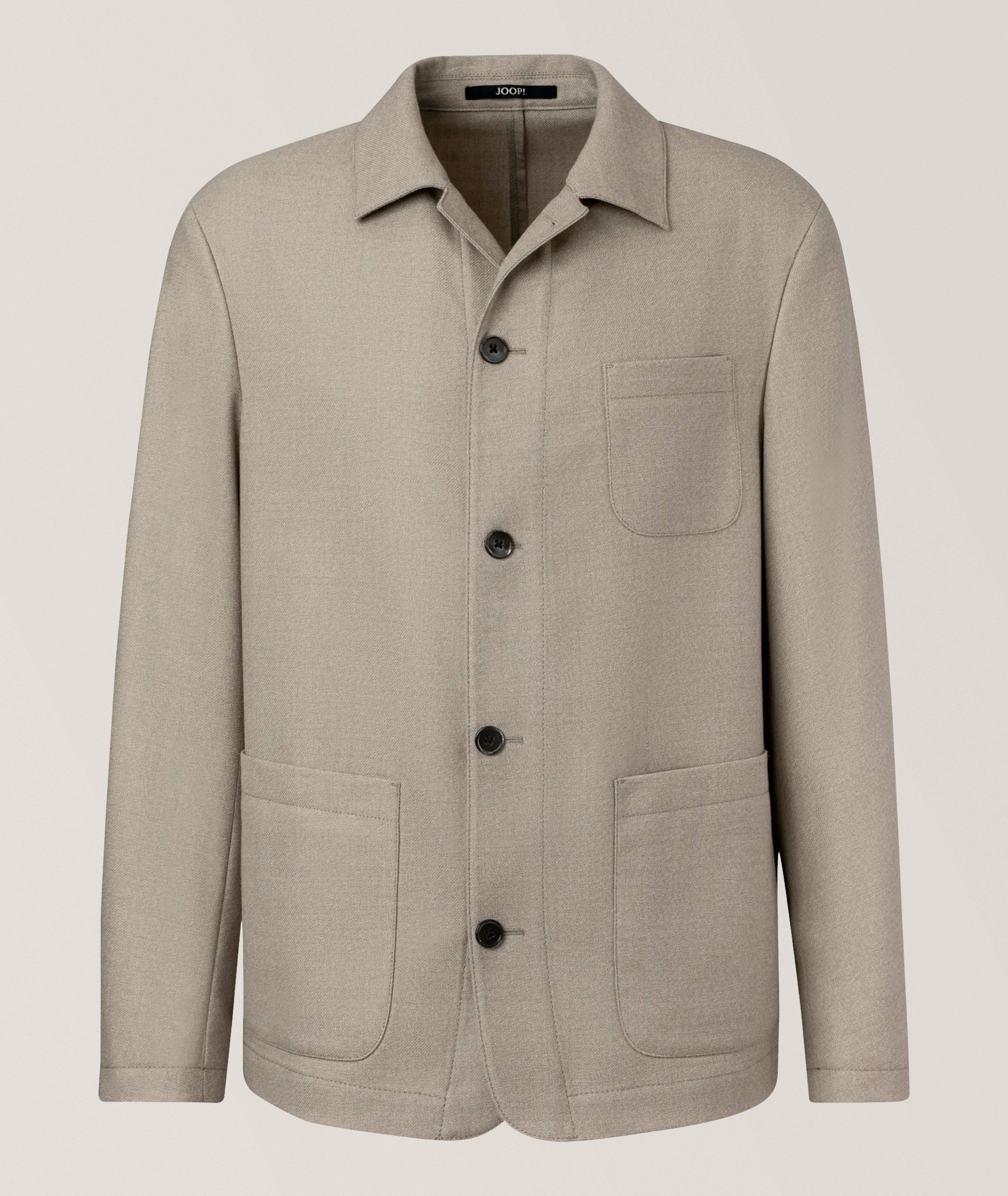 JOOP! Wool-Blend Overshirt