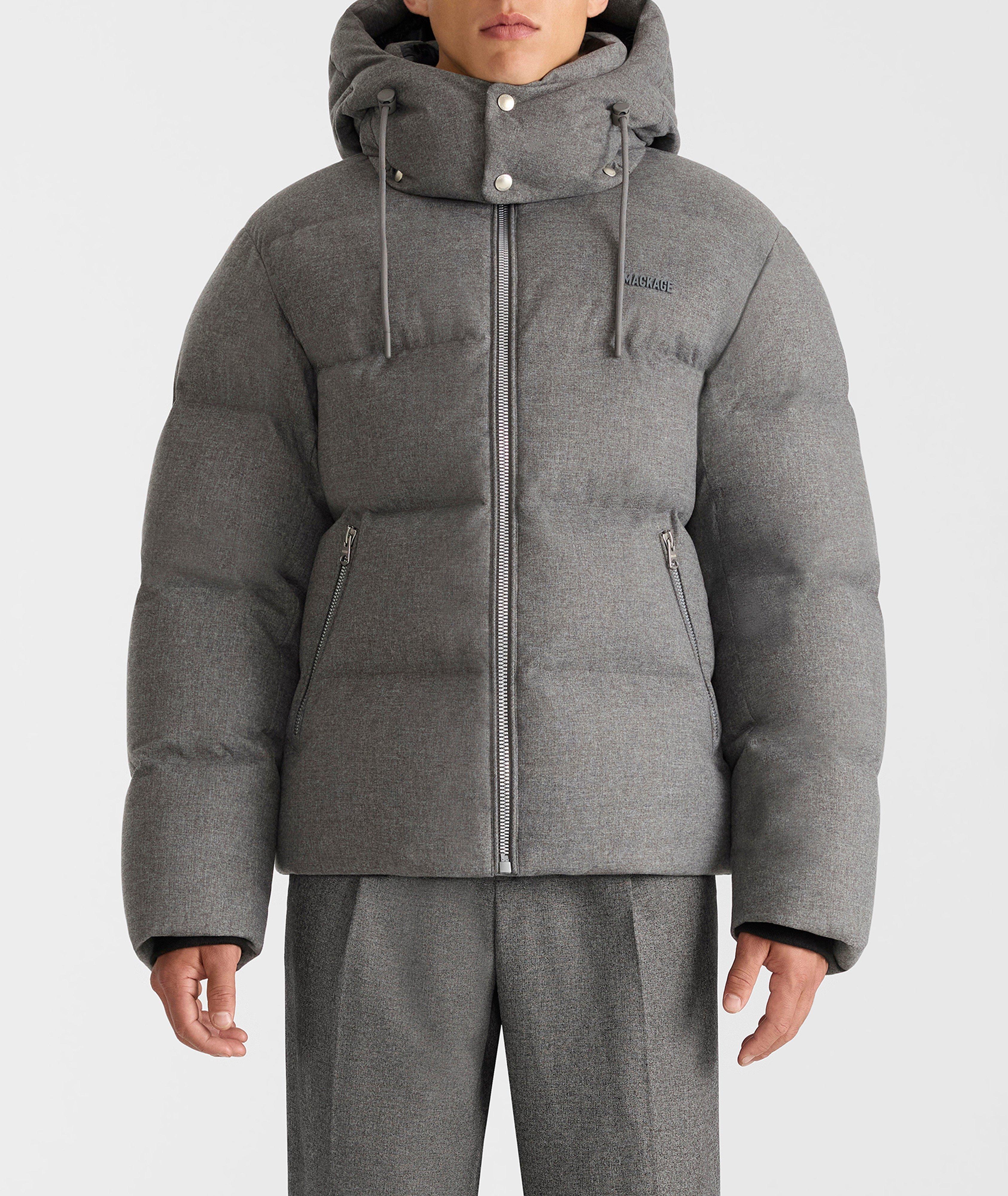 Kent Flannel Down Puffer Jacket image 1