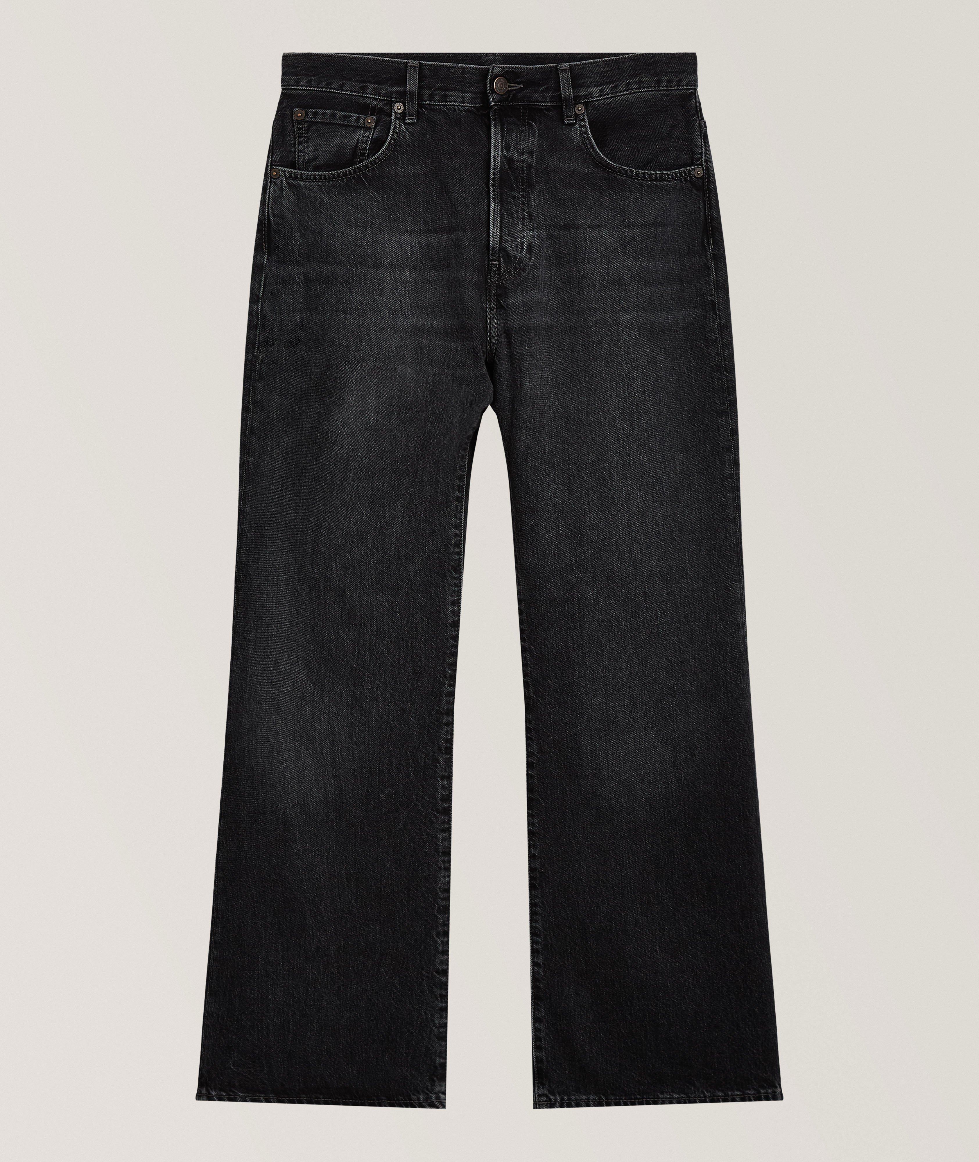 Acne Studios Jean coupe-ample décoloré 2021
