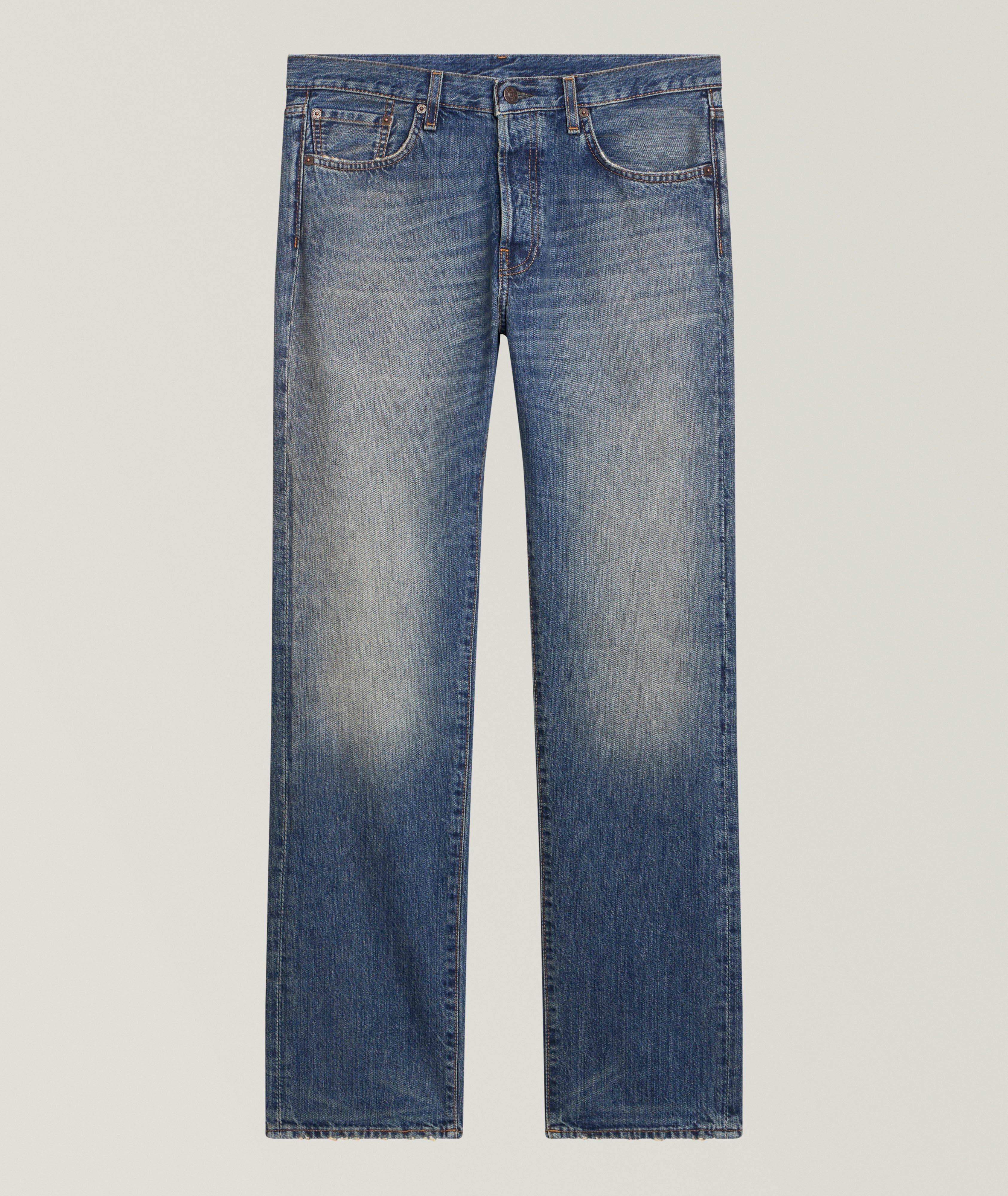 Acne Studios 1996 Faded Dirty Straight Jeans