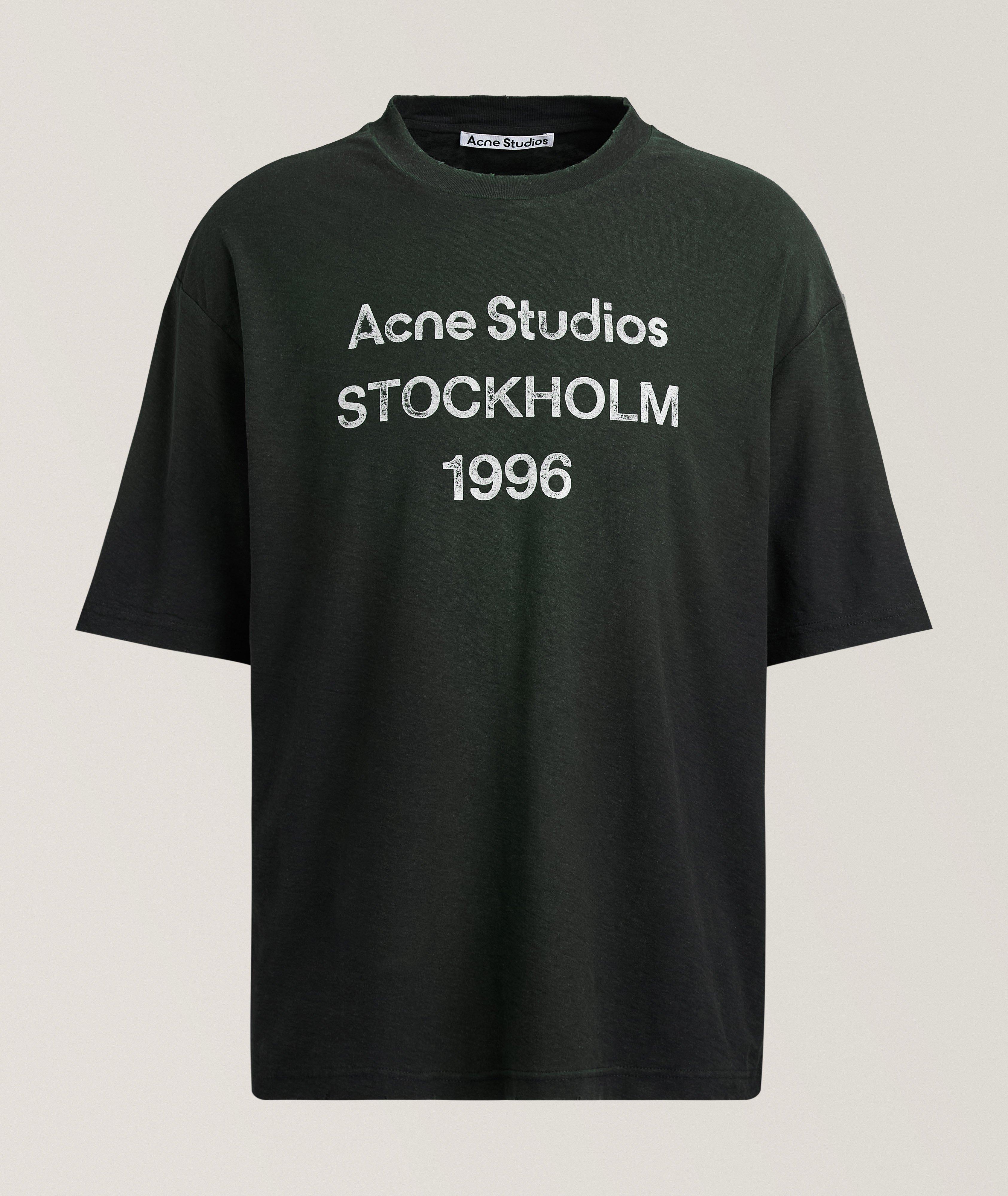 Acne Studios Faded 1996 Logo T-Shirt | T-Shirts | Harry Rosen