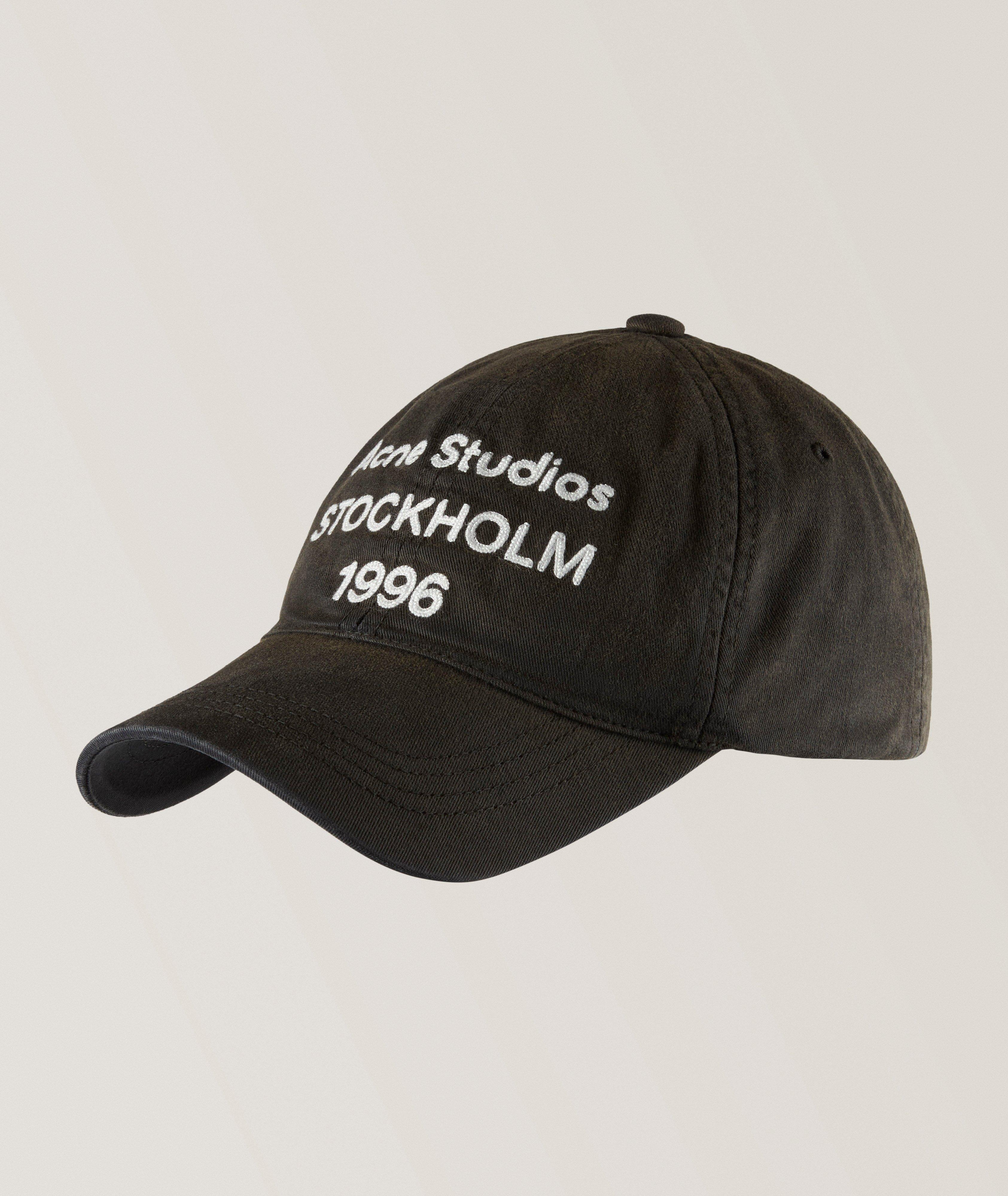 Acne Studios Embroidered Script Logo Baseball Cap