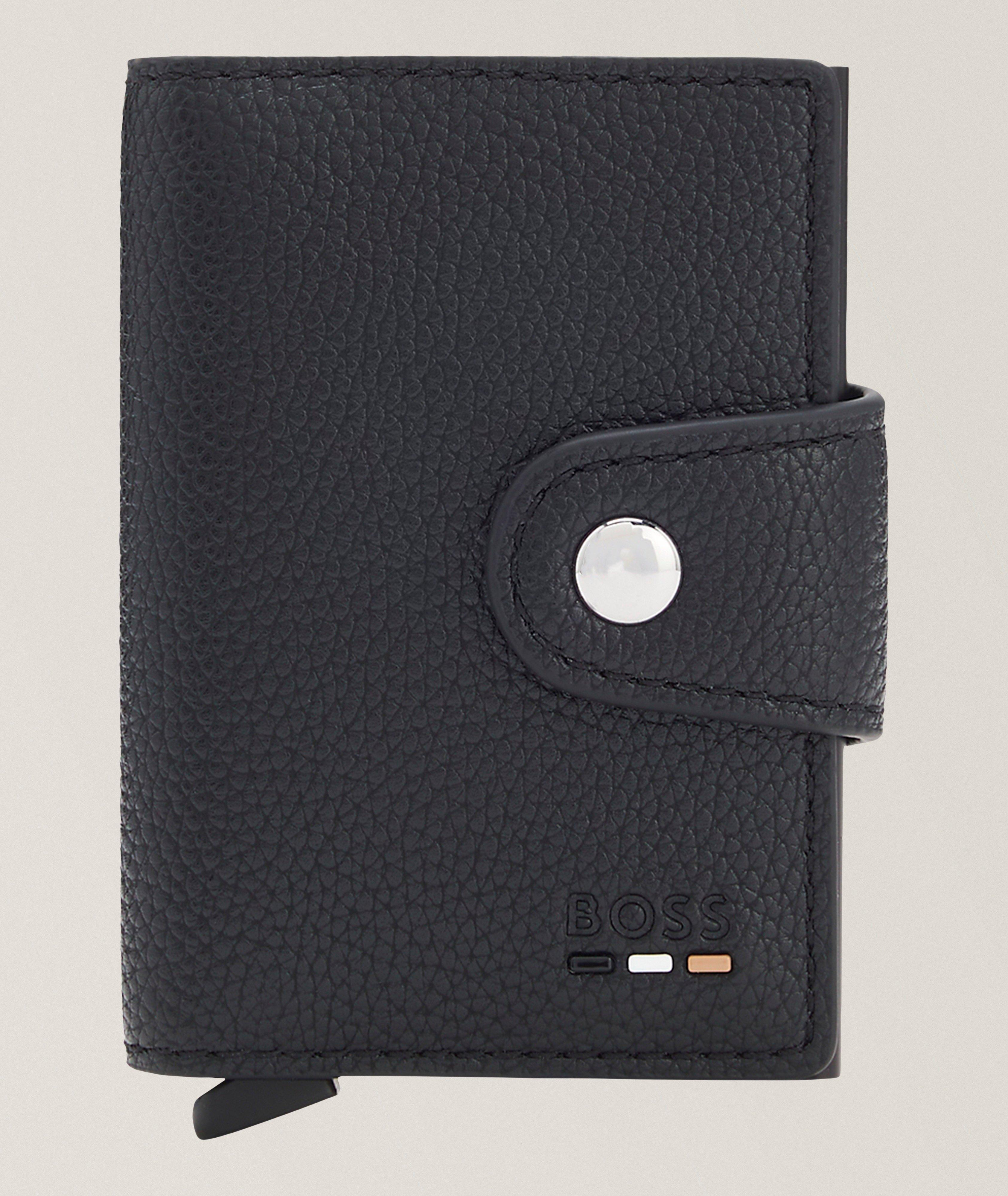 BOSS Ray Faux Leather Secrid Cardholder