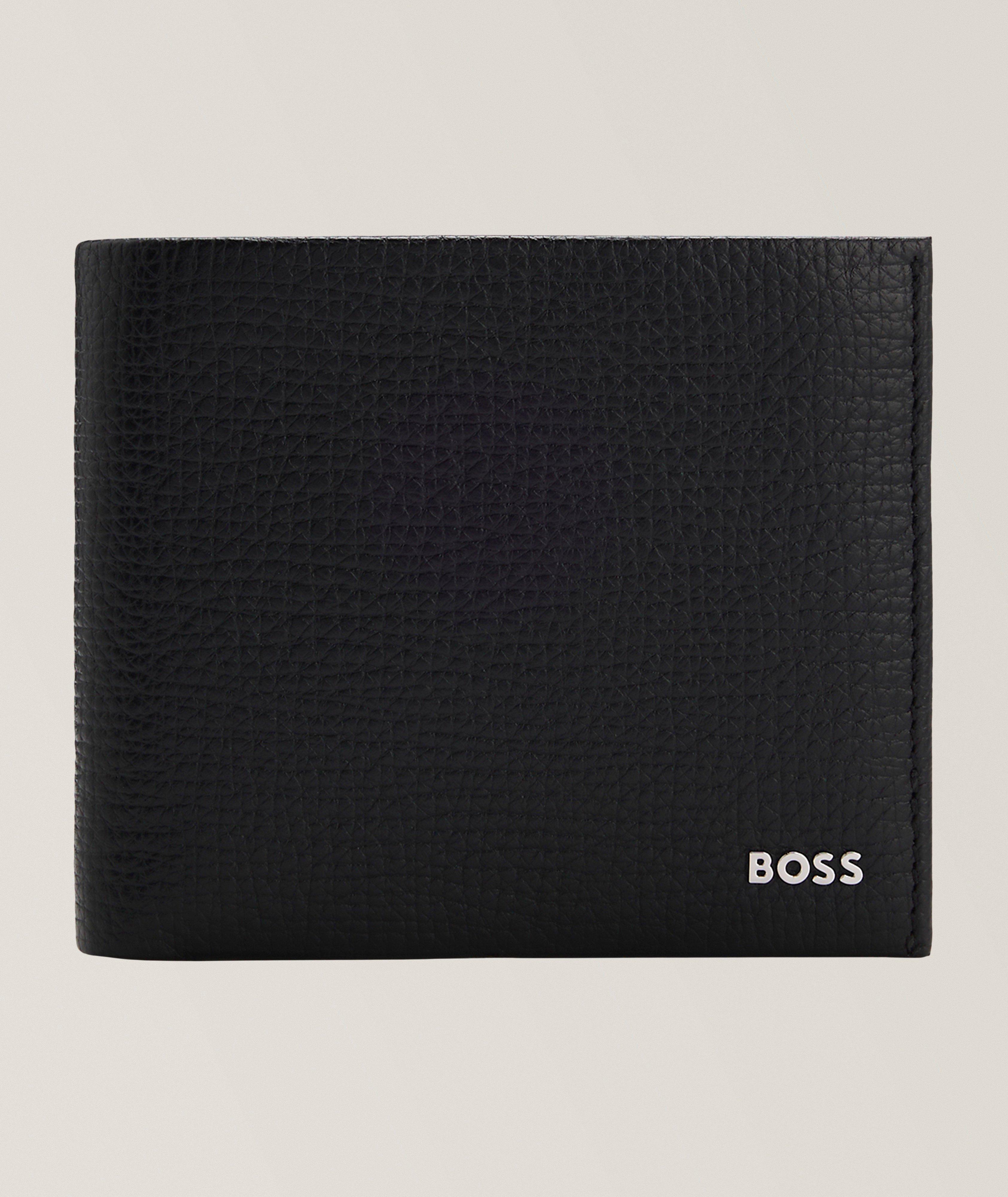 BOSS Derwil Grain Leather Wallet
