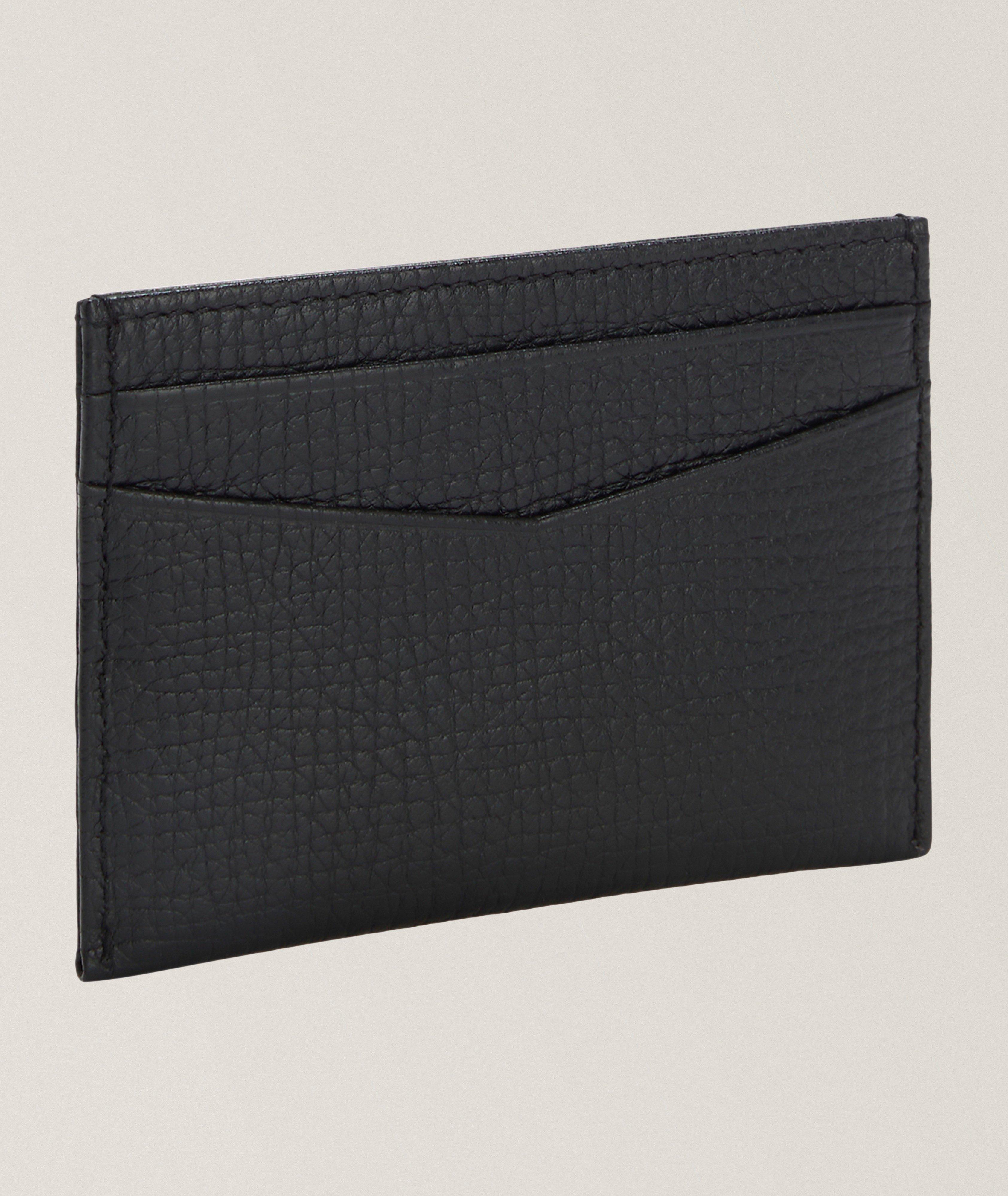 Derwil Grained Leather Cardholder image 3