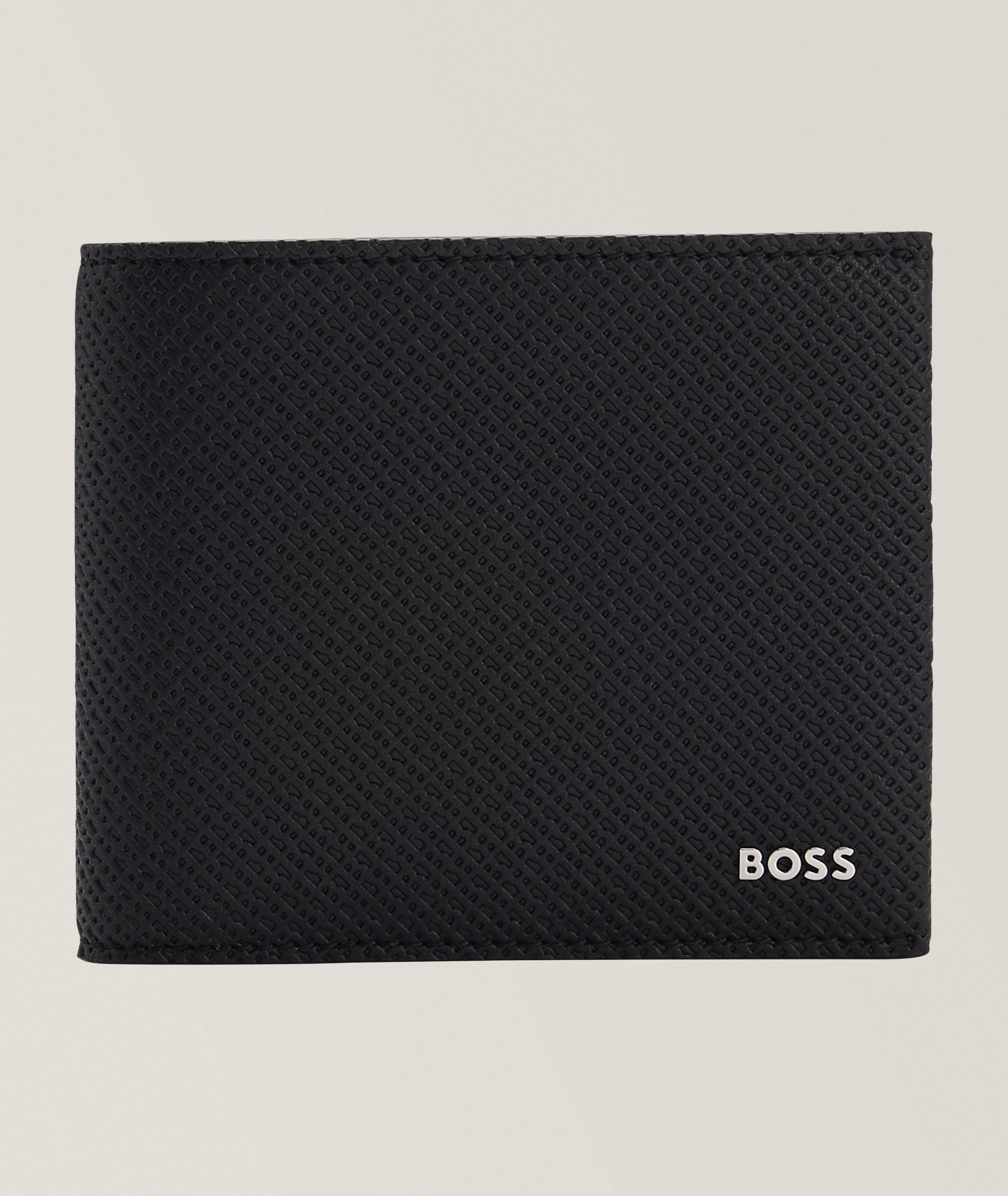 BOSS Northon Monogrammed Bifold Wallet