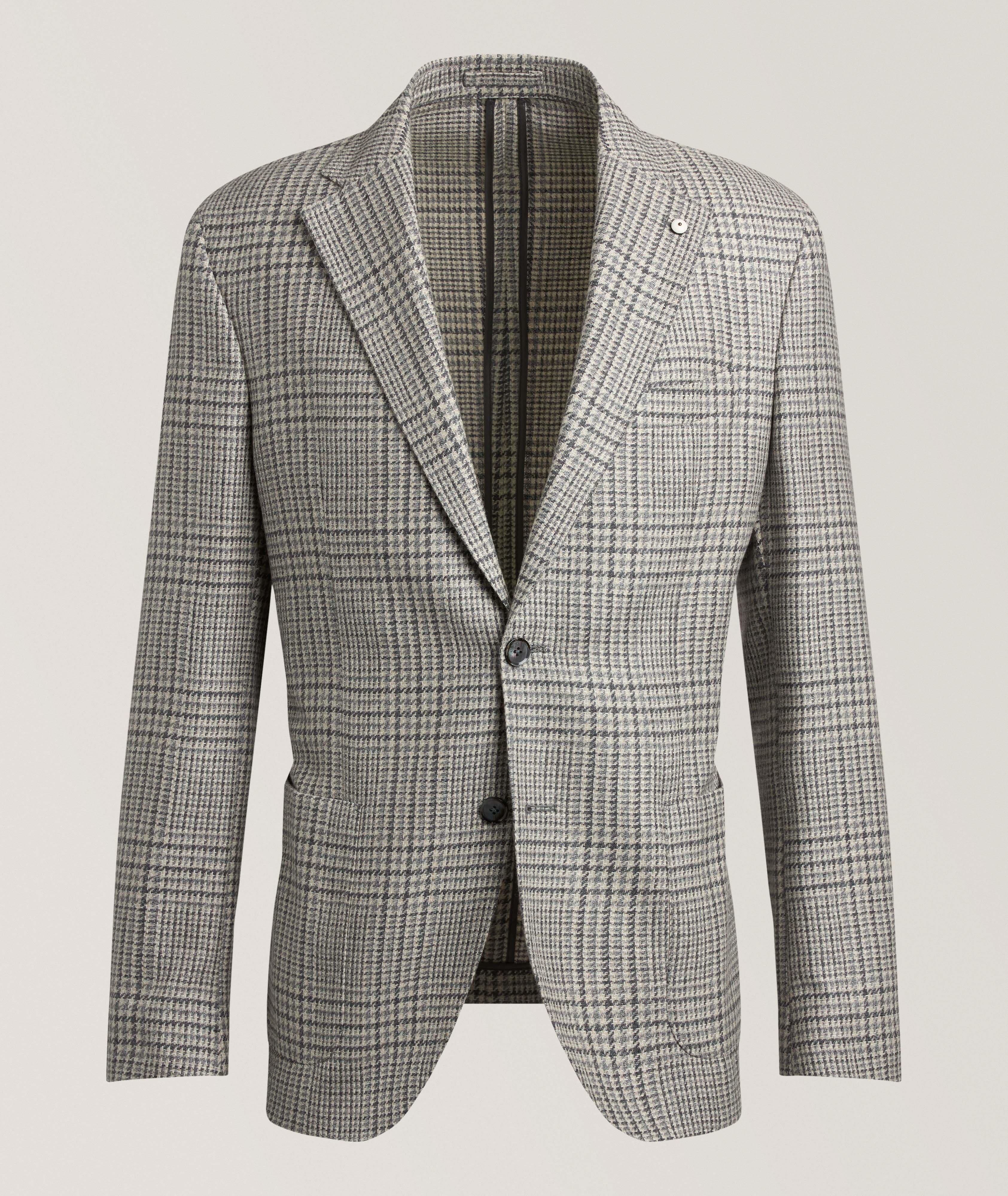 L.B.M. 1911 Glen Plaid Wool-Blend Sport Jacket