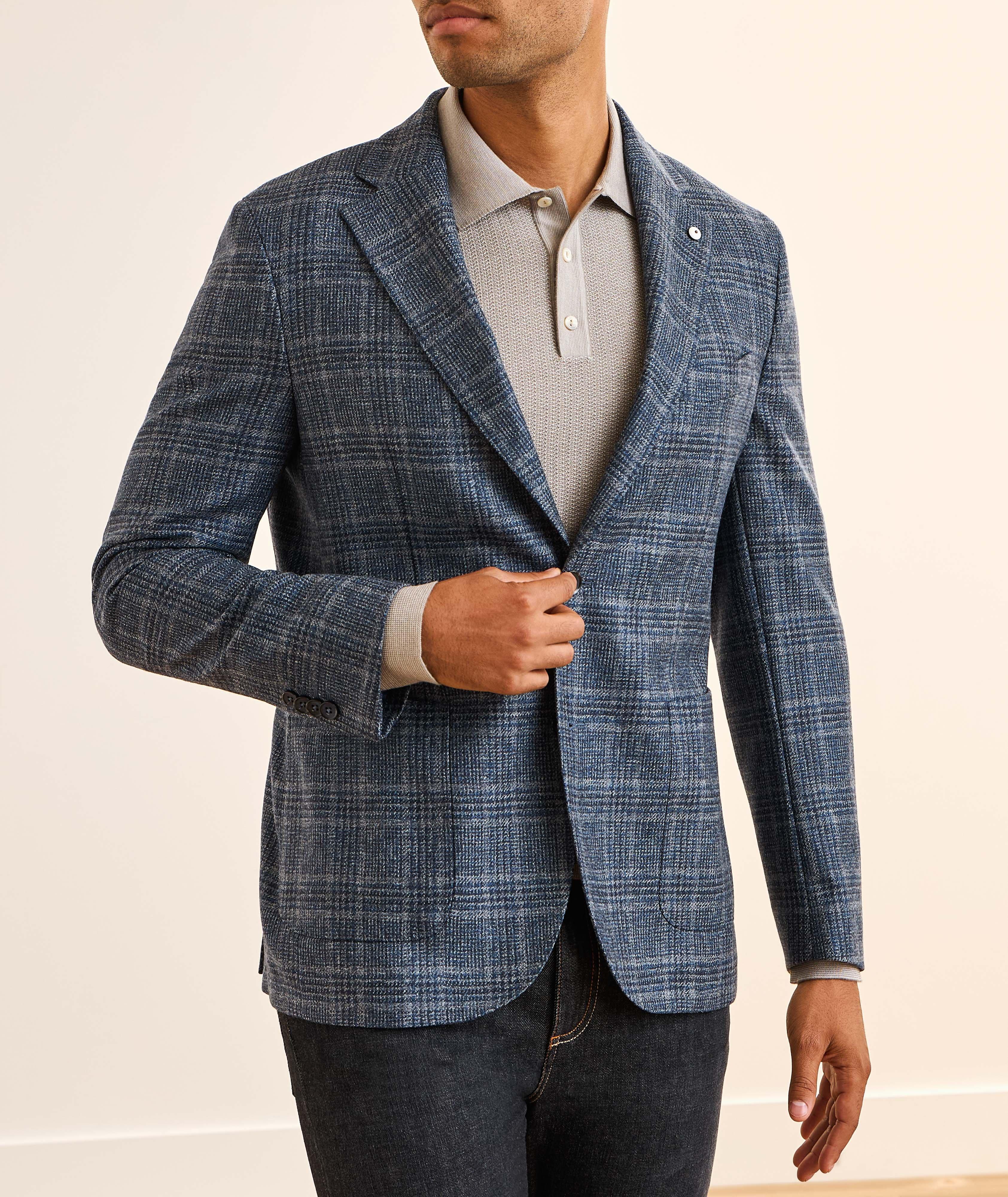 Checked Wool Sport Jacket image 1