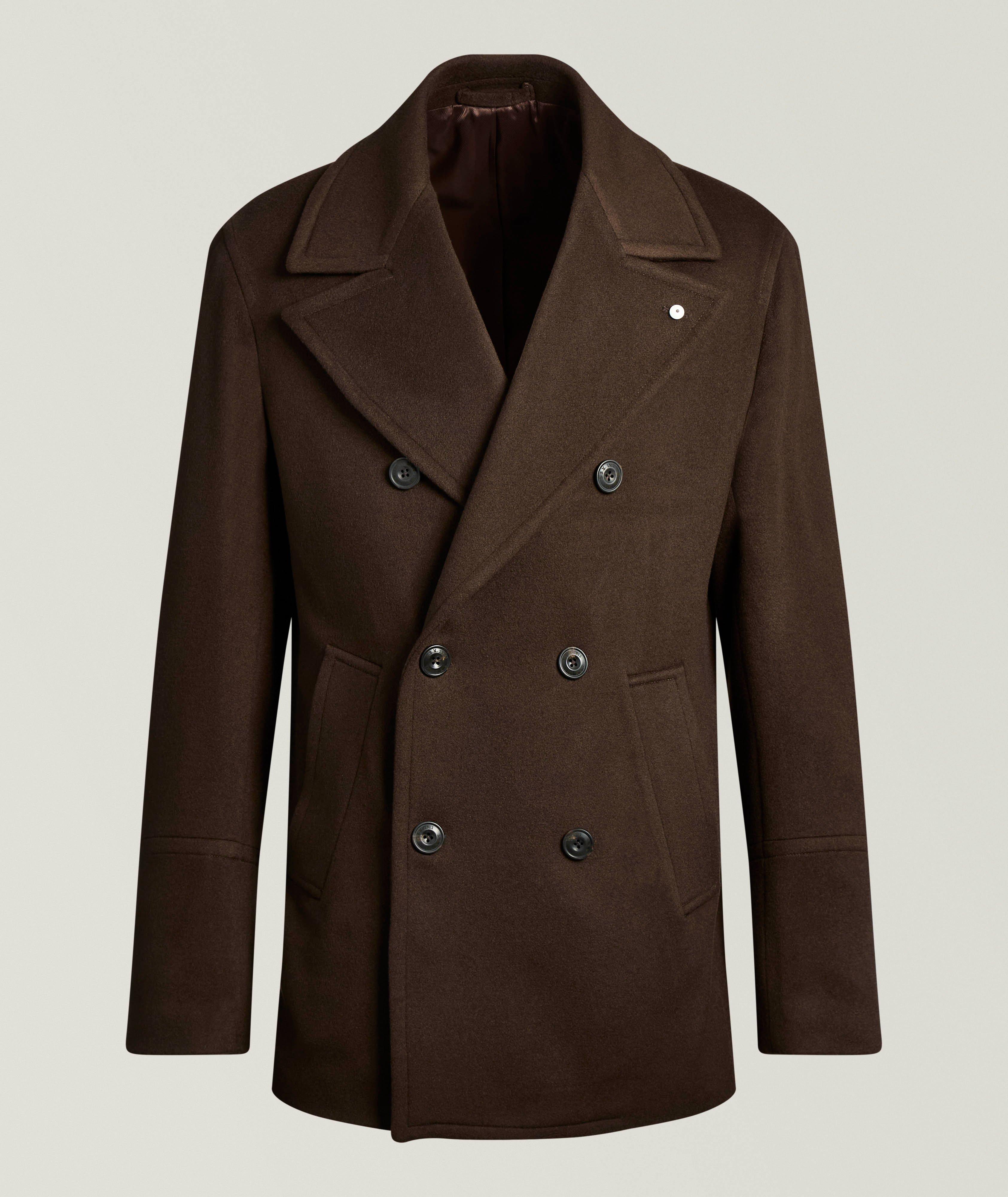 LBM DKBRN CSHMR PEACOAT image 0