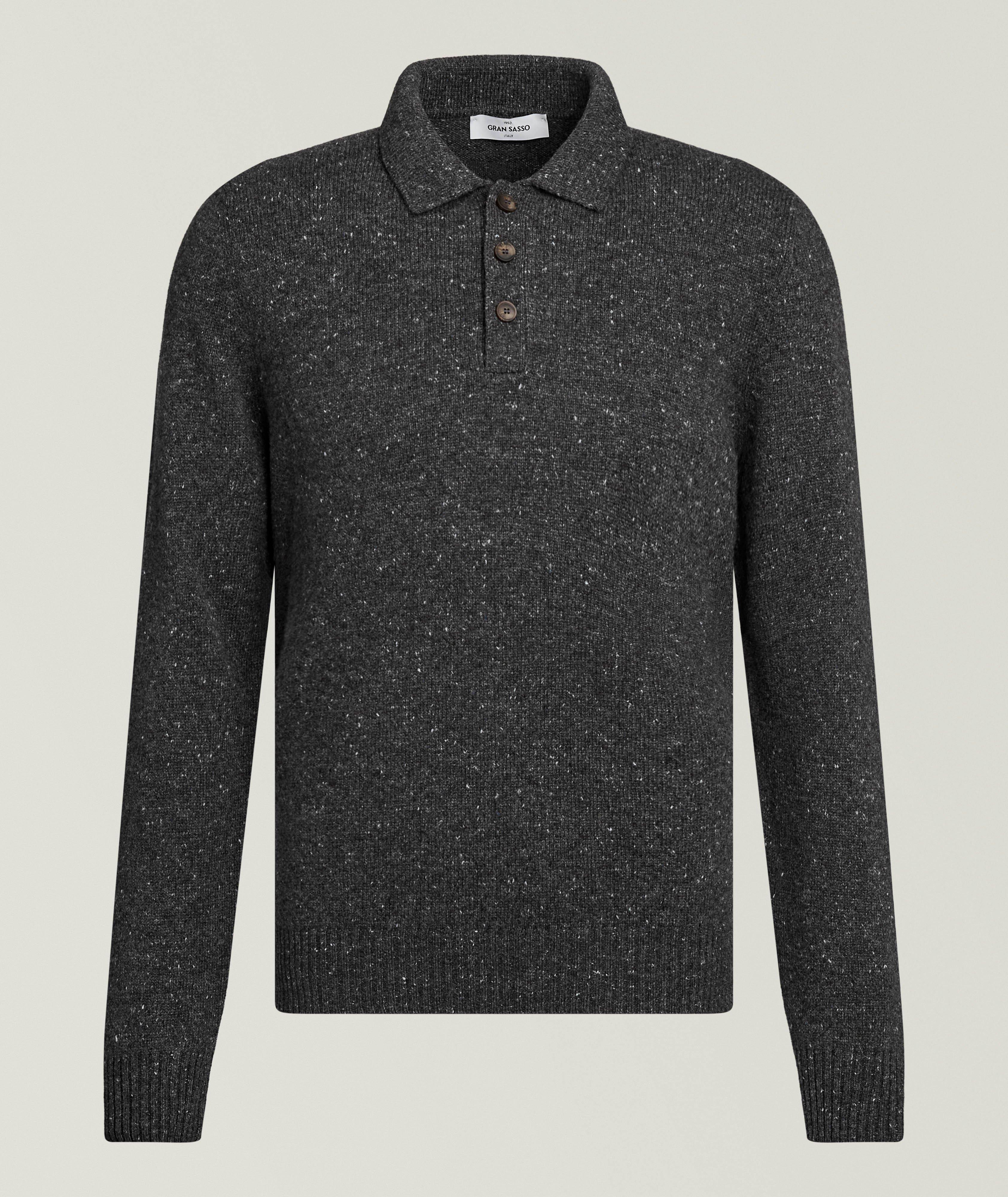 Gran Sasso GS CHARCOAL DONEGAL POLO SWTR