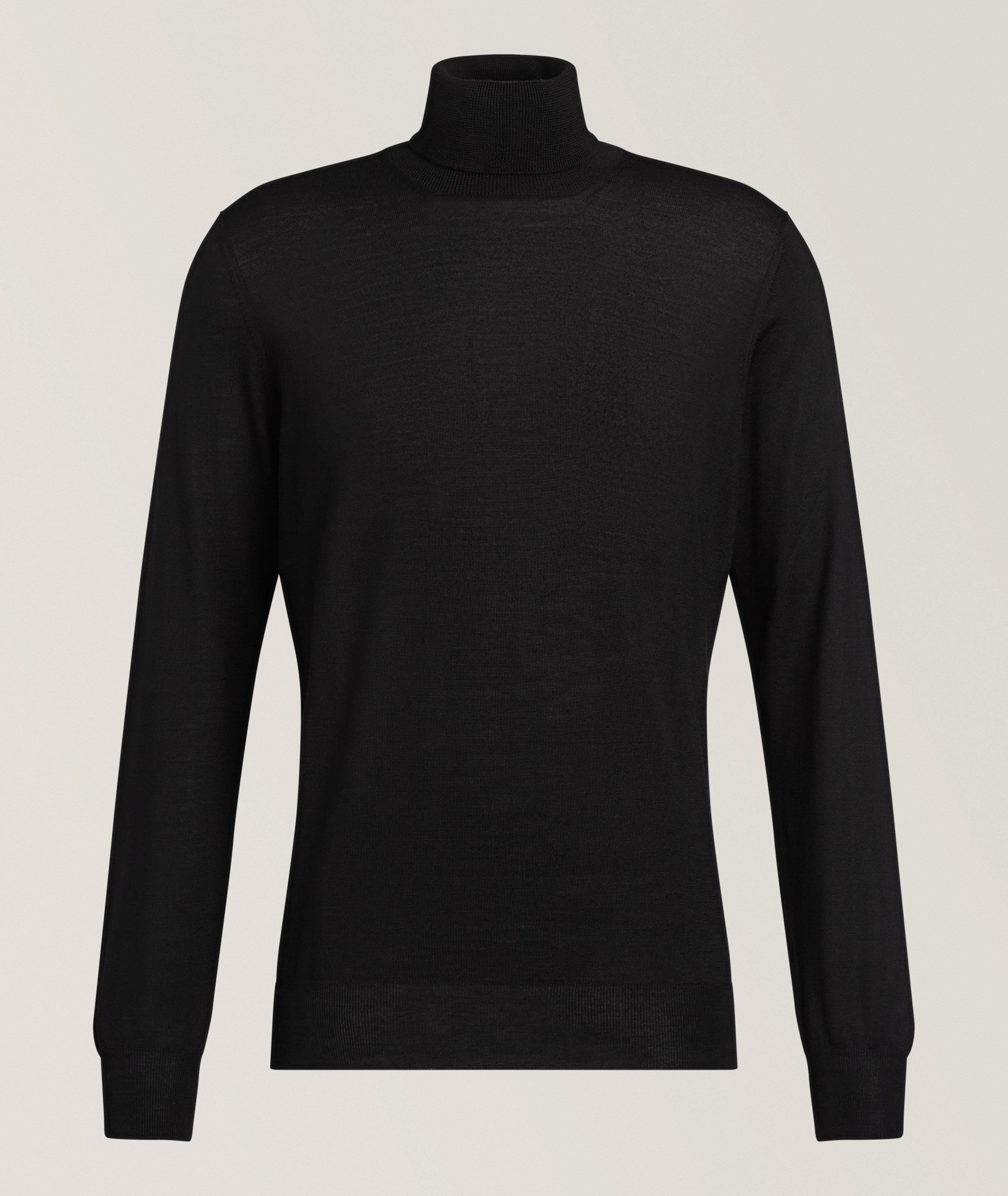 Gran Sasso Super Tasmania 120s Wool Turtleneck Sweater