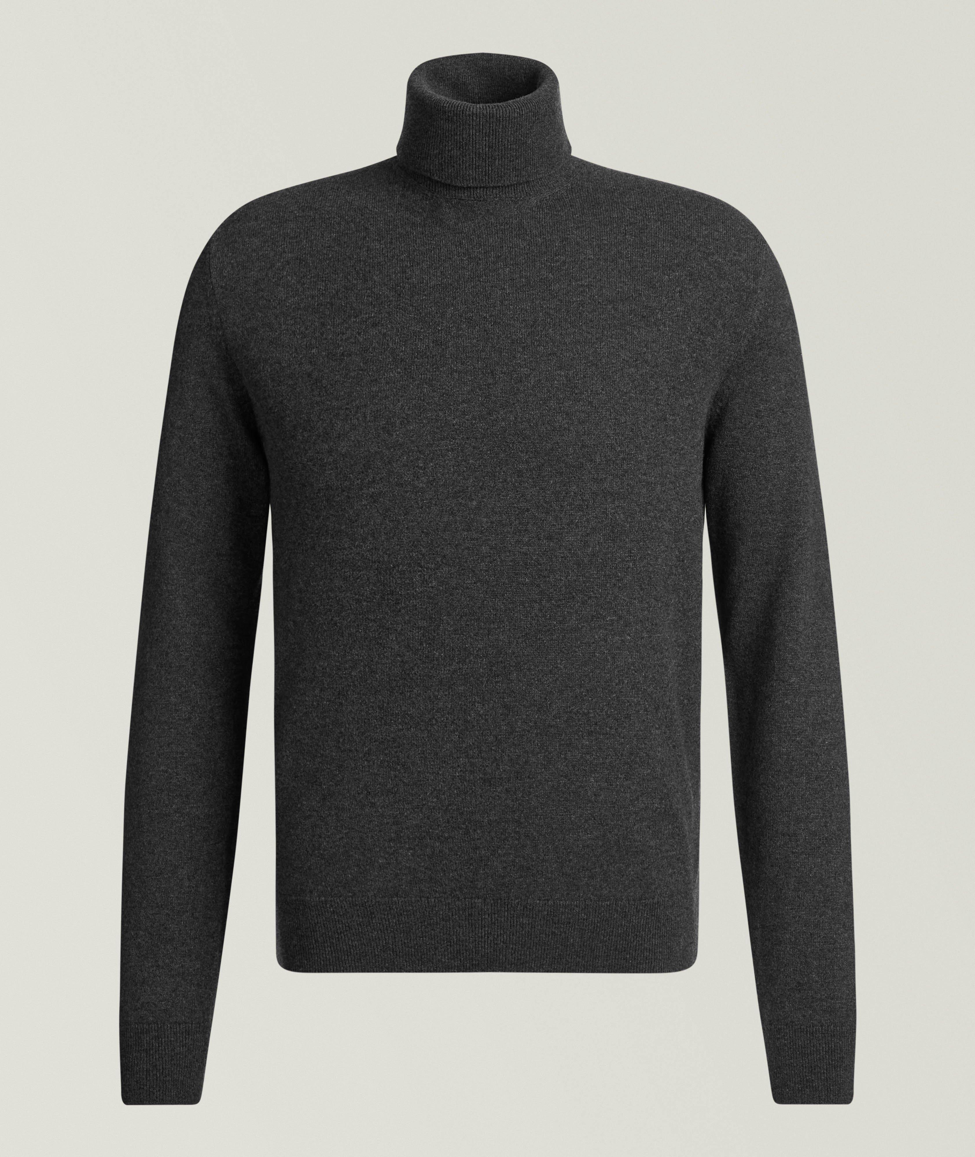 Ralph Lauren Purple Label Pull col roulé cachemire