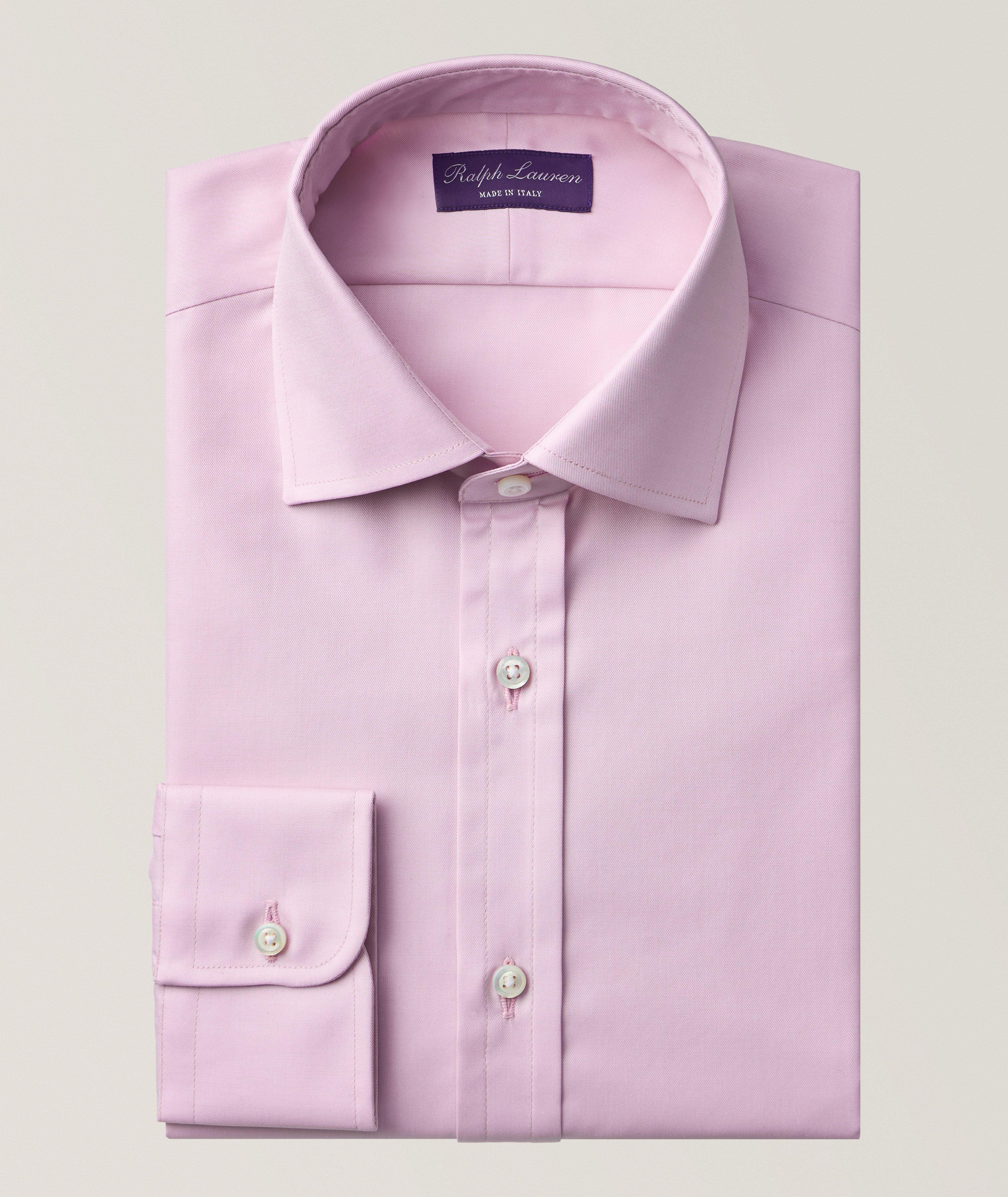Ralph Lauren Purple Label Aston Cotton Twill Dress Shirt