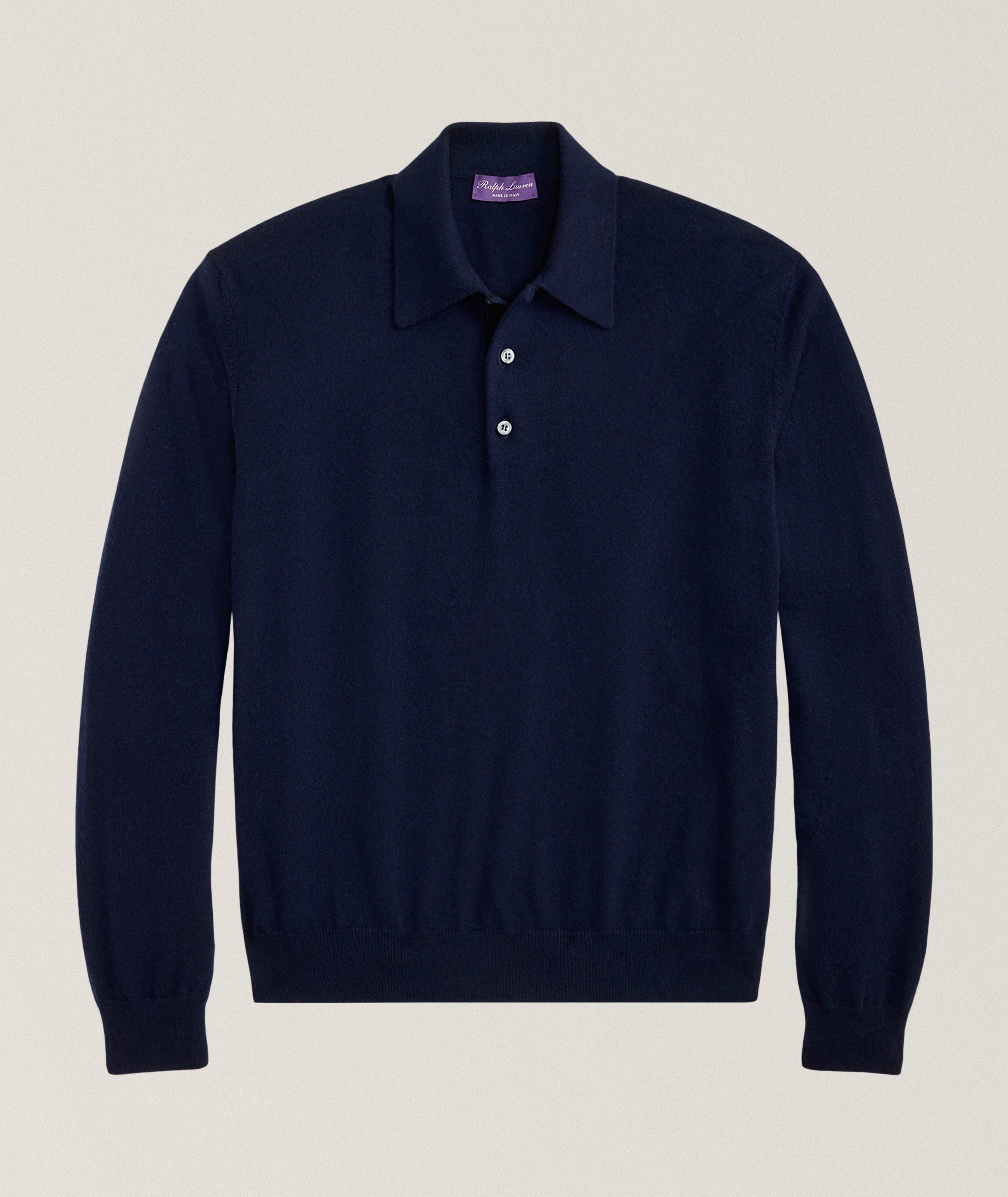 Ralph Lauren Purple Label Cable Knit Cashmere Sweater | Sweaters